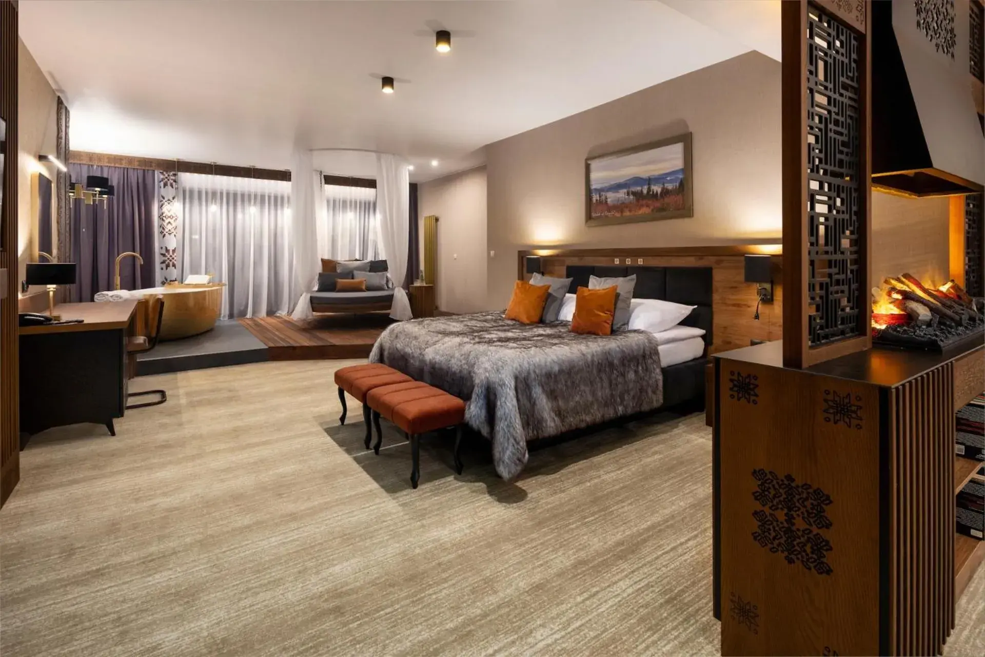 Superior Double Room in Złoty Groń Resort & Spa Superior Double Room in Złoty Groń Resort & Spa