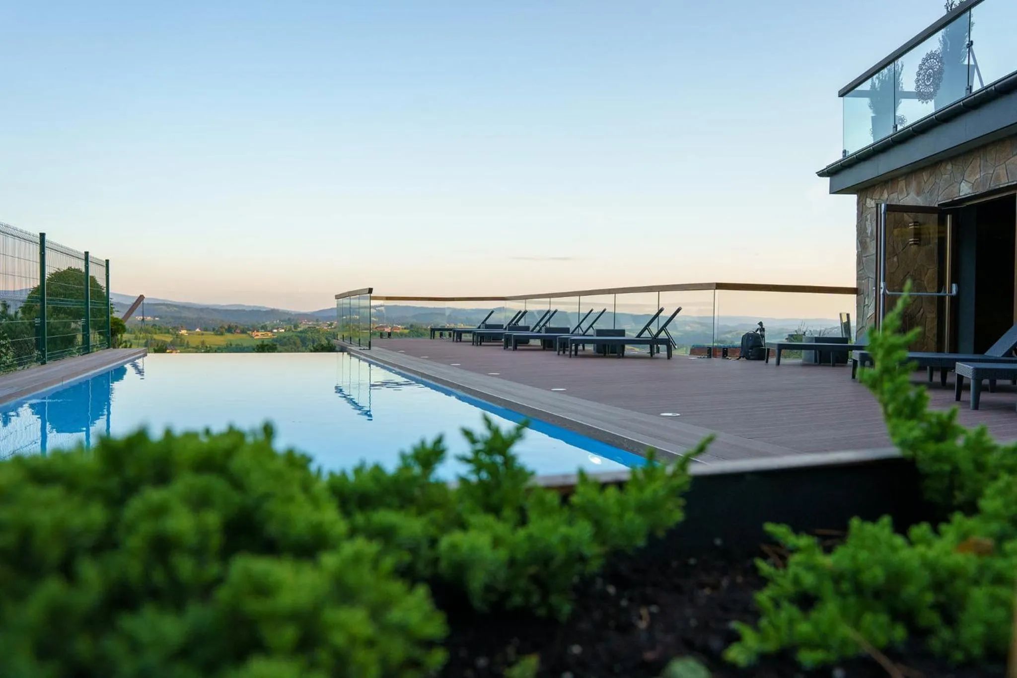 Pool view in Złoty Groń Resort & Spa