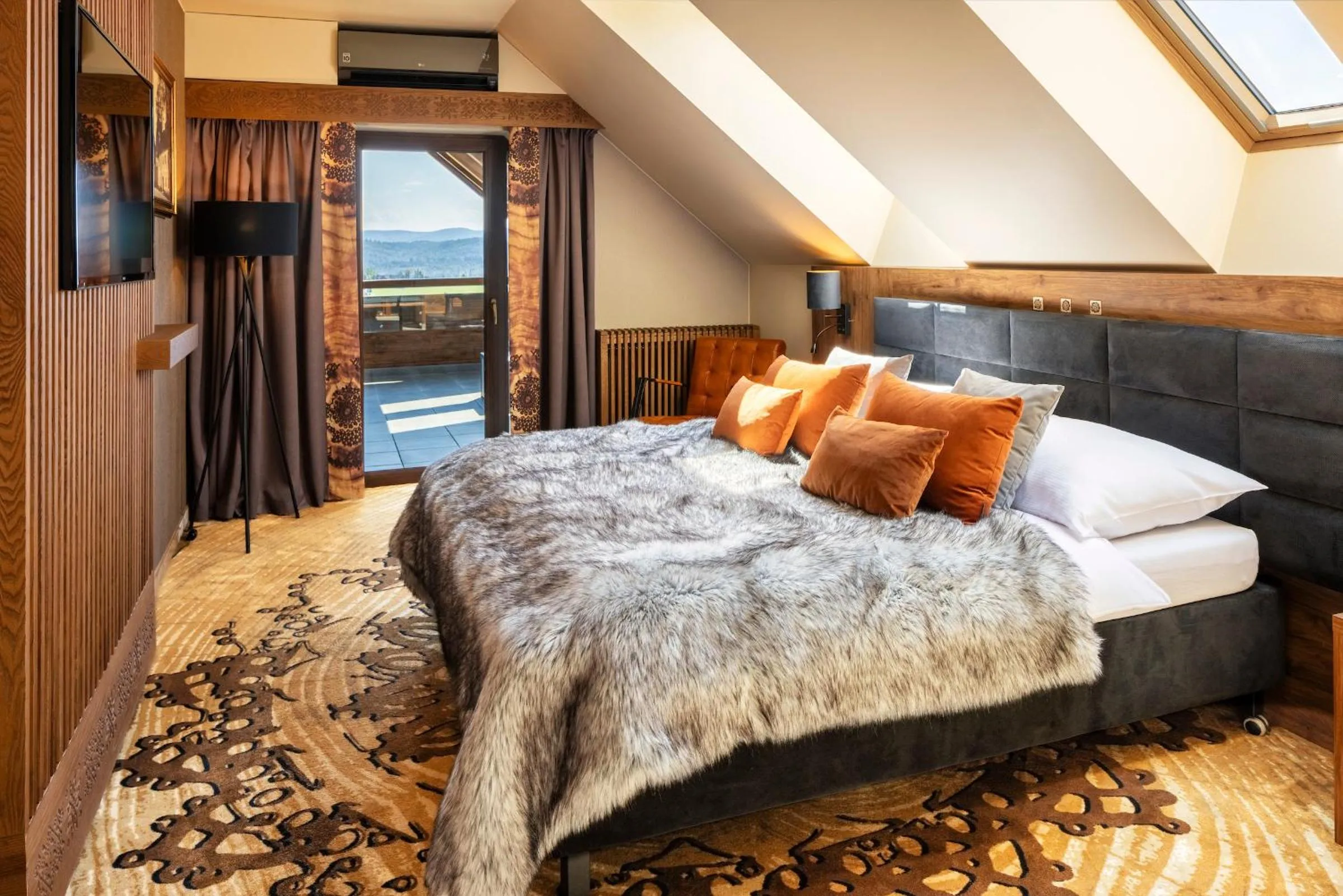 Bed in Złoty Groń Resort & Spa