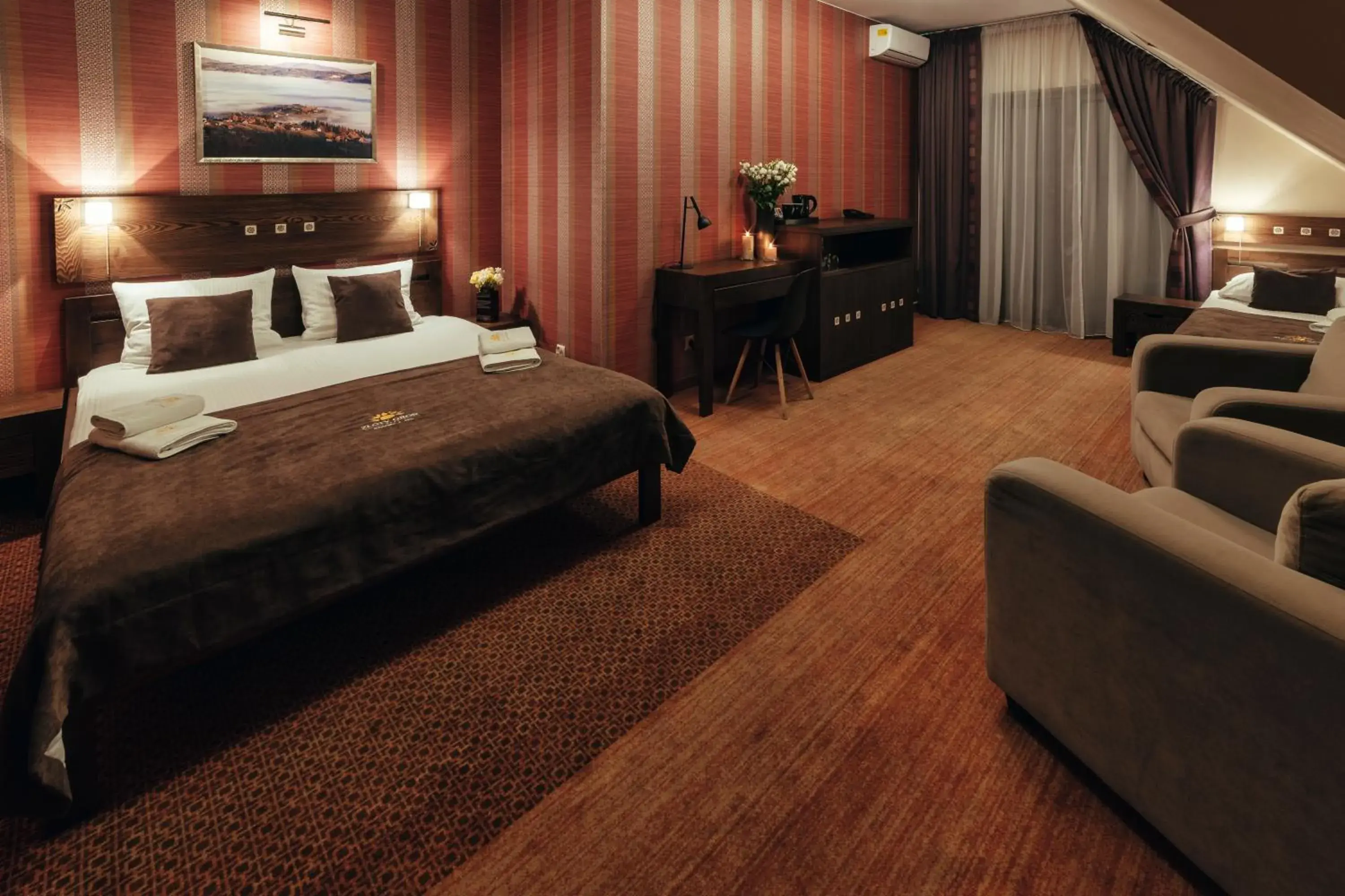 Triple Room with Balcony in Złoty Groń Resort & Spa Triple Room with Balcony in Złoty Groń Resort & Spa