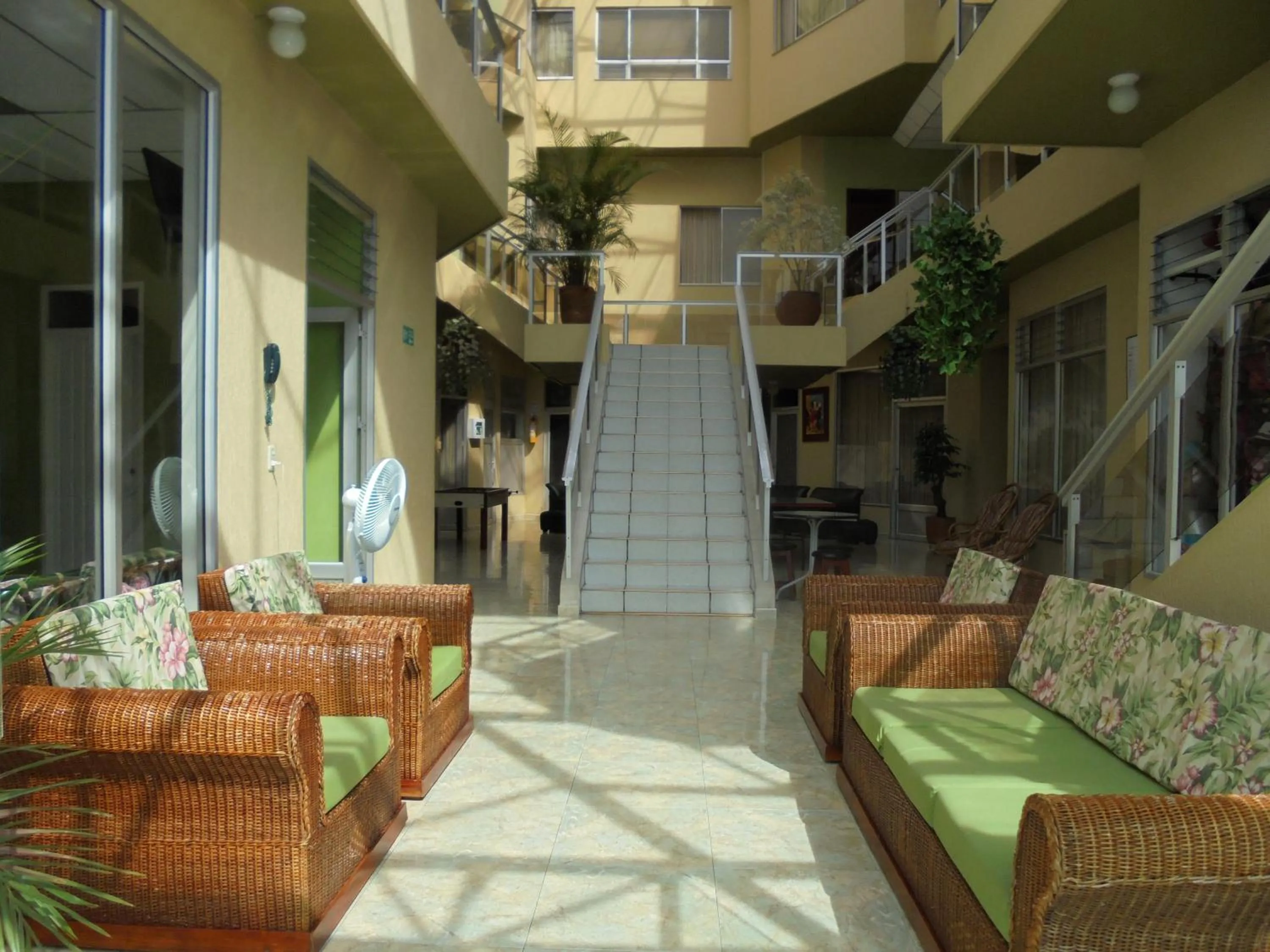 Patio in Hotel Marux Plaza
