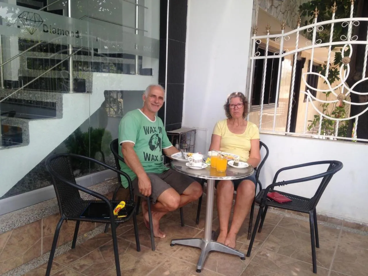 Breakfast in Hotel Diamonds