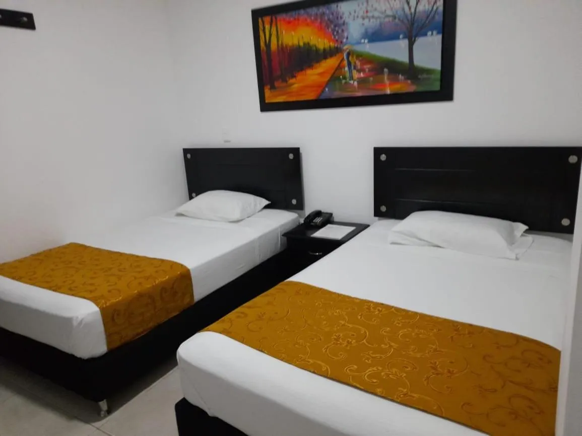 Bed in Hotel Diamonds