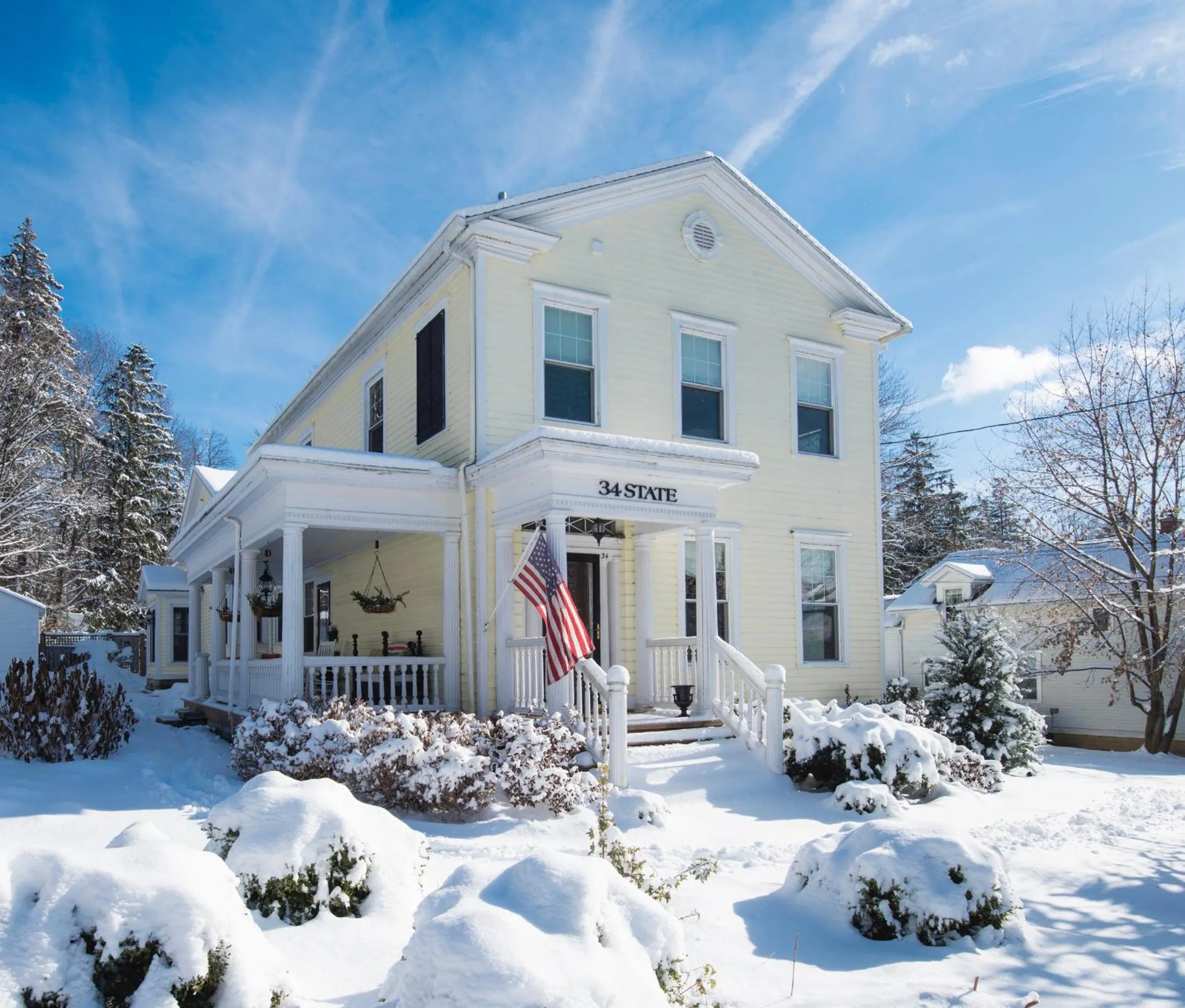 Property building in 34 State "Historic Luxury Suites" Skaneateles