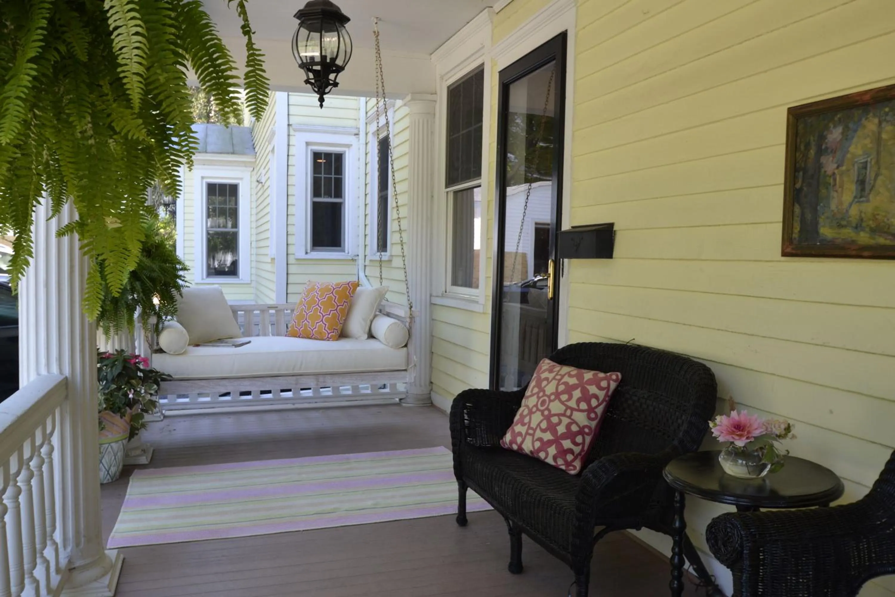 Balcony/Terrace in 34 State "Historic Luxury Suites" Skaneateles