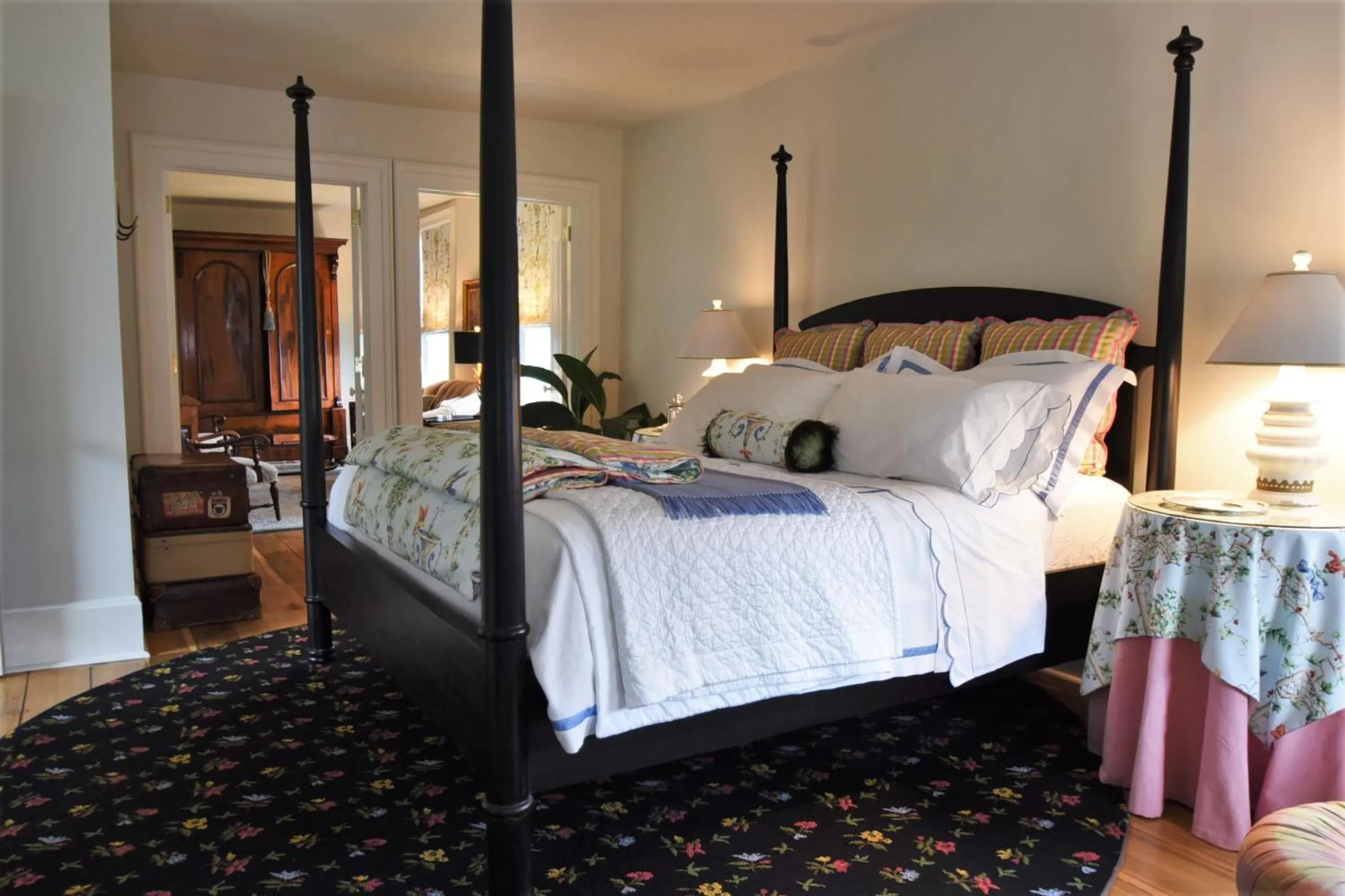 Photo of the whole room, Bed in 34 State "Historic Luxury Suites" Skaneateles