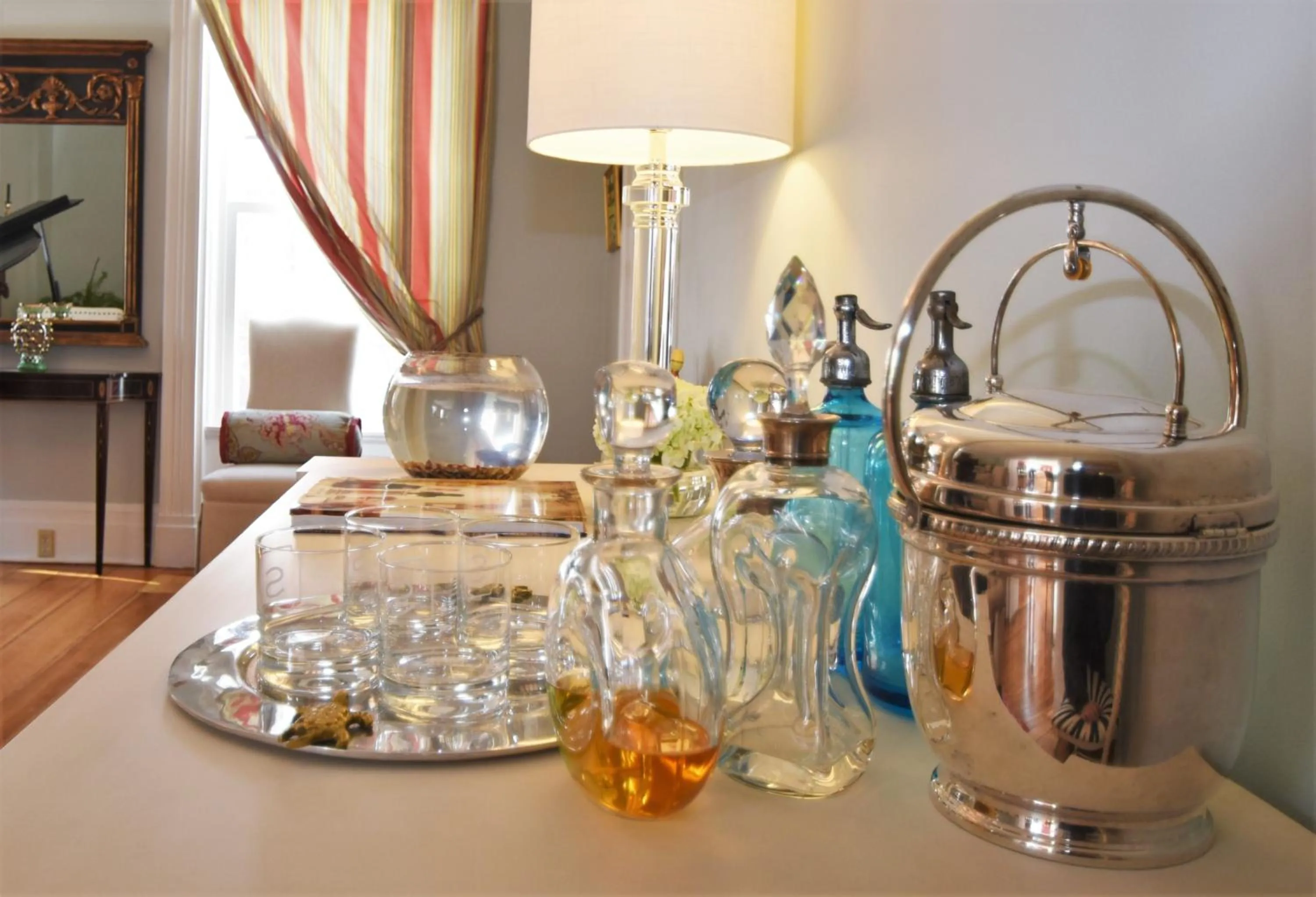 Decorative detail in 34 State "Historic Luxury Suites" Skaneateles