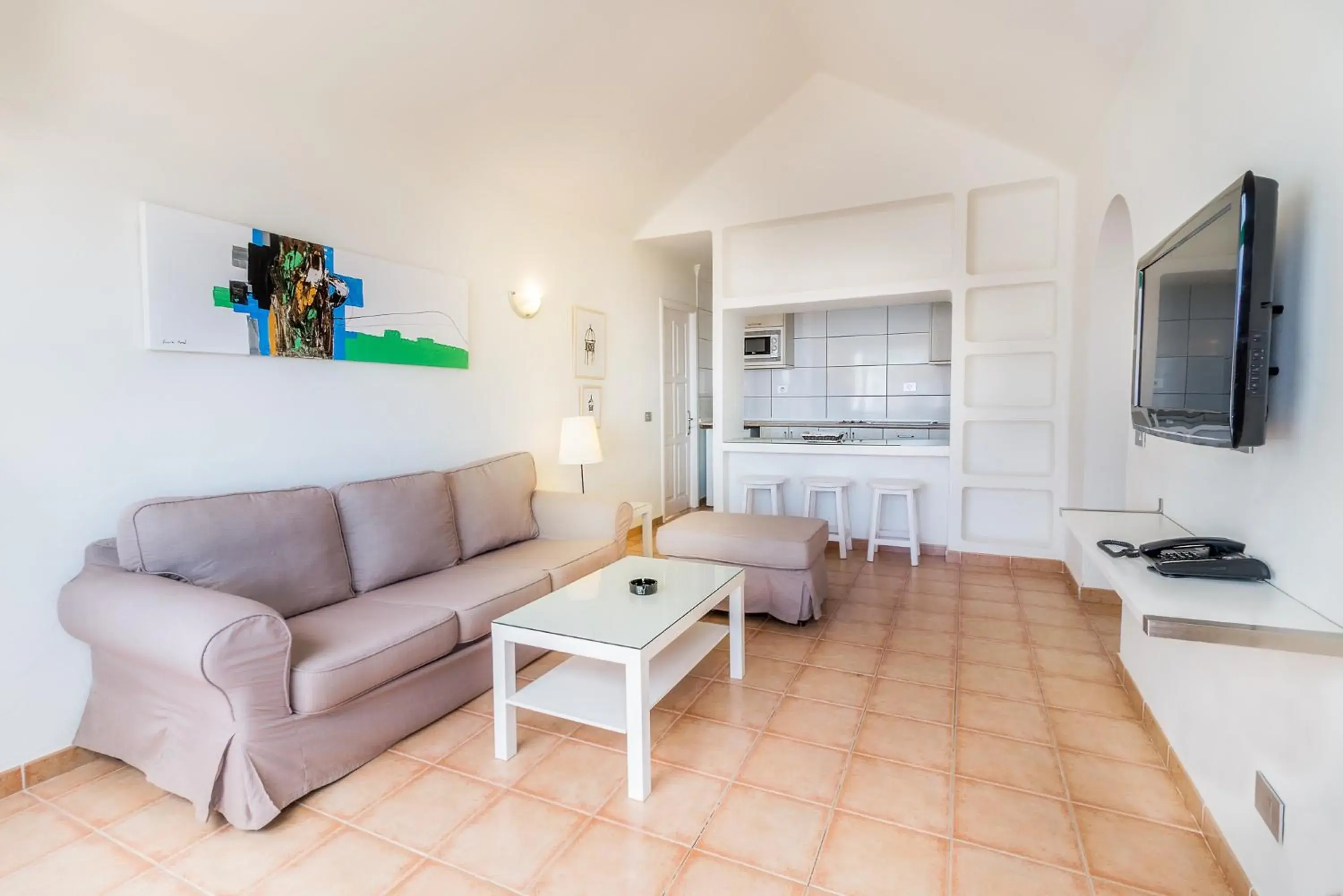 Living room in Apartamentos LIVVO Las Gaviotas Living room in Apartamentos LIVVO Las Gaviotas