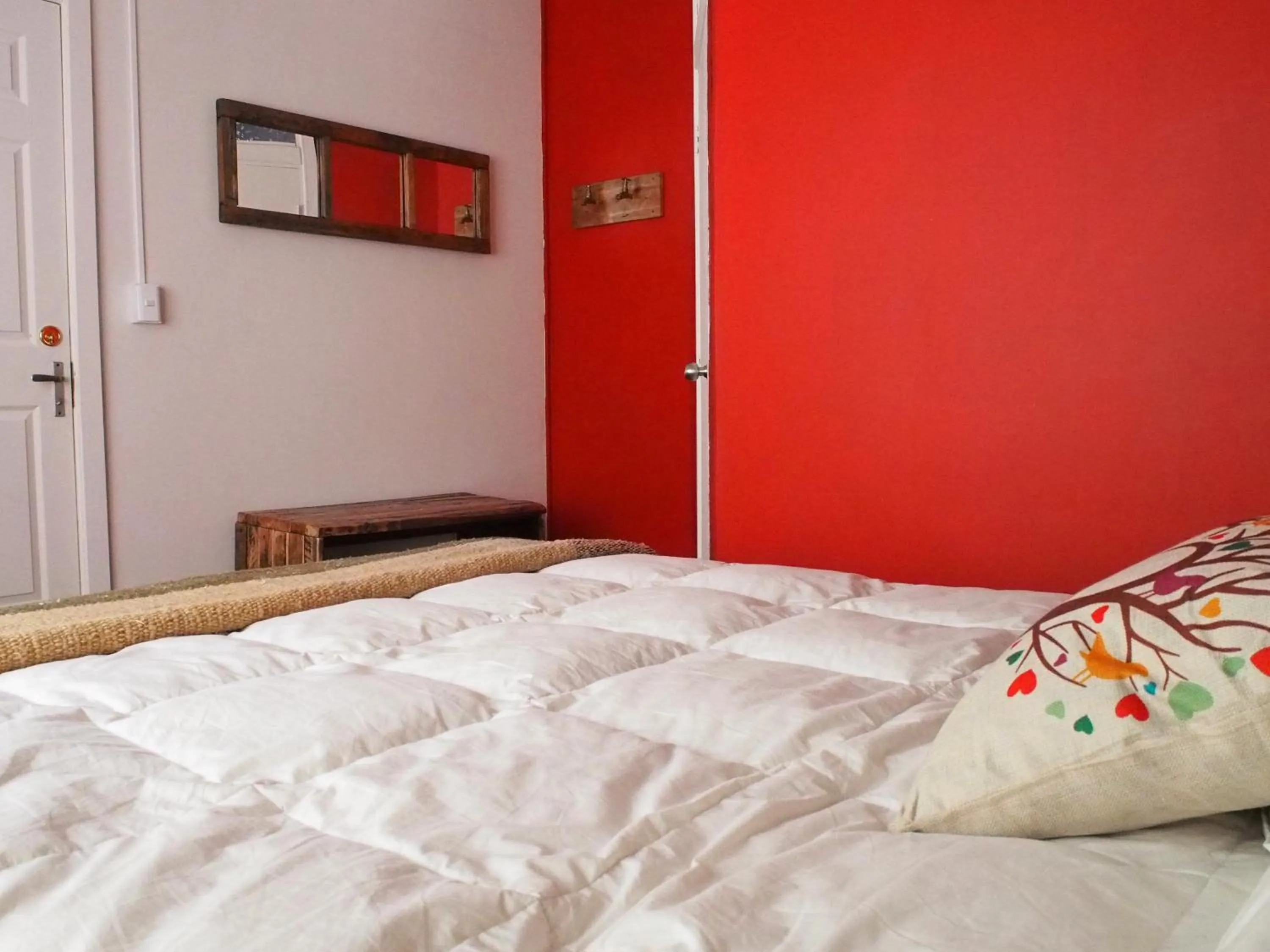 Bedroom, Bed in Treehouse Patagonia