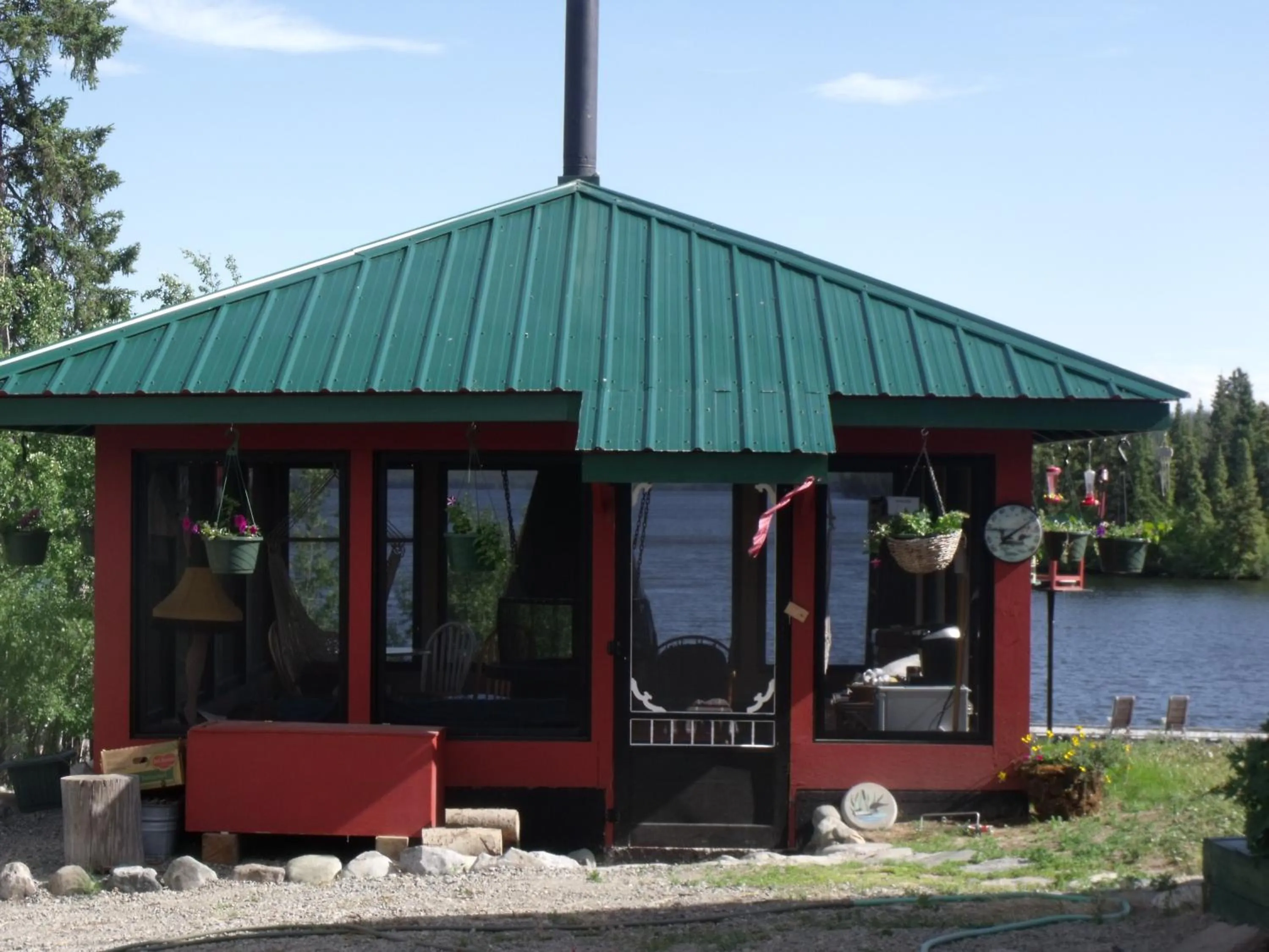 Property building in Nimpo Lake Resort