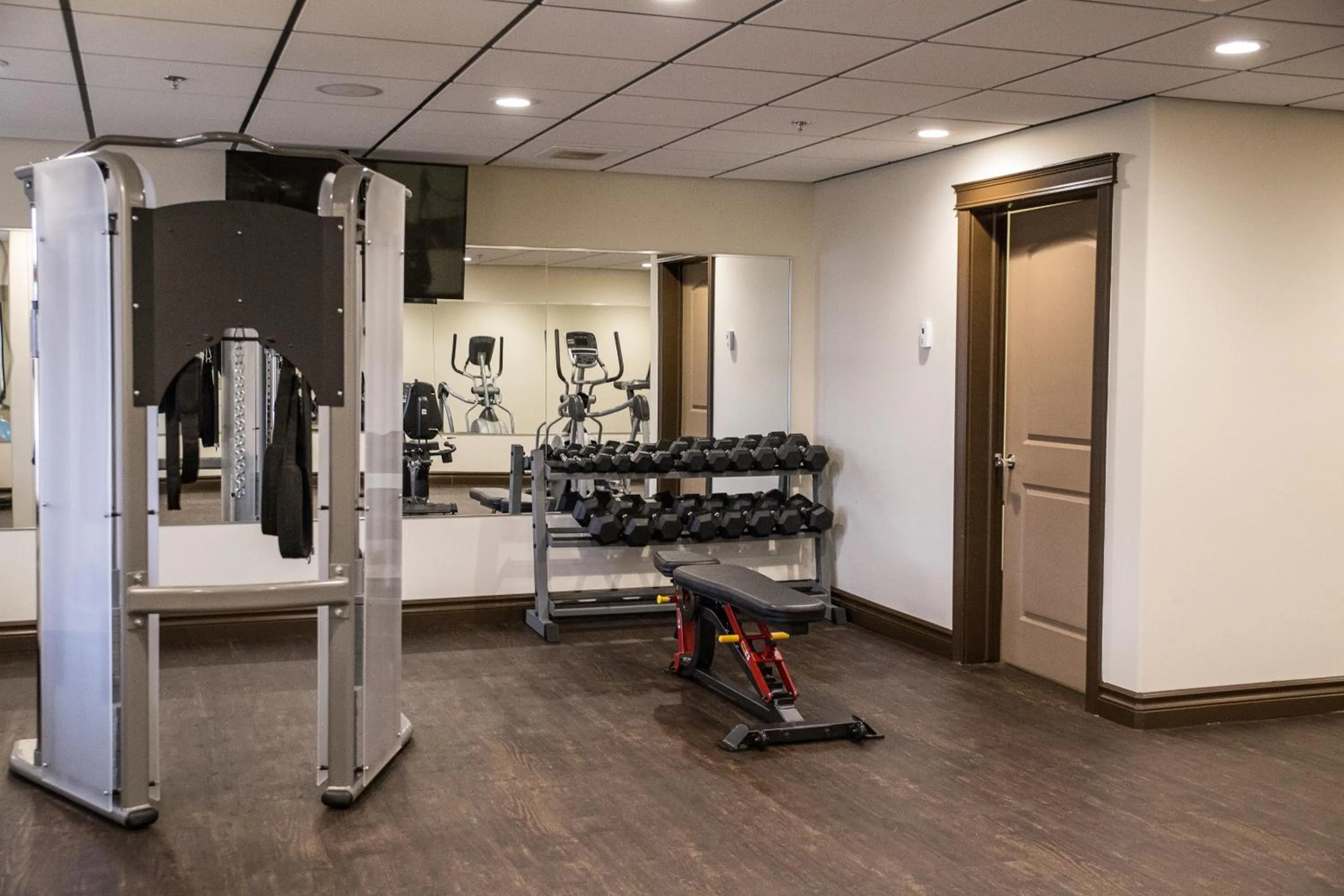 Fitness centre/facilities in Chateau Nova Peace River