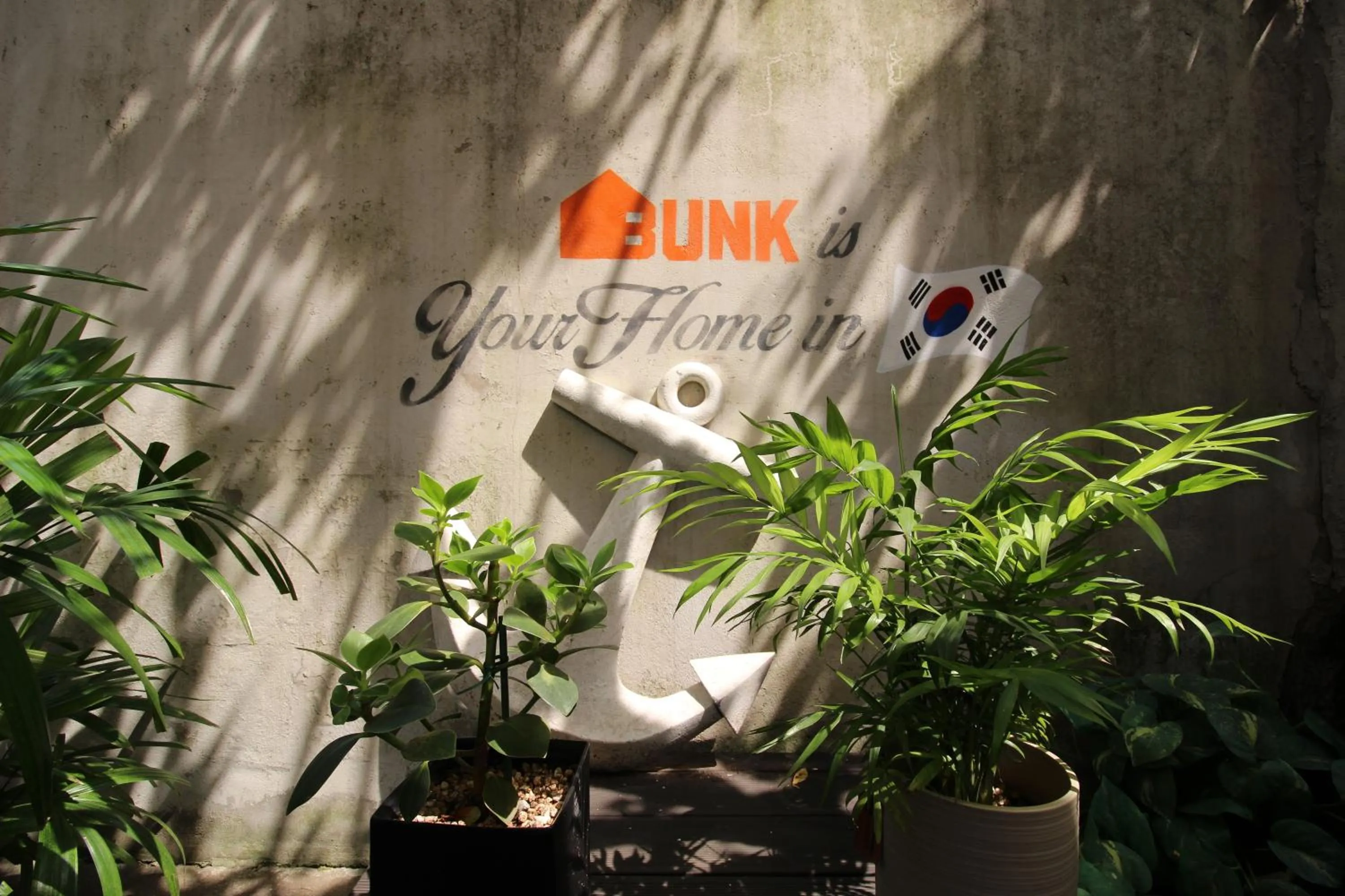 Property building in Bunk Guesthouse Hongdae