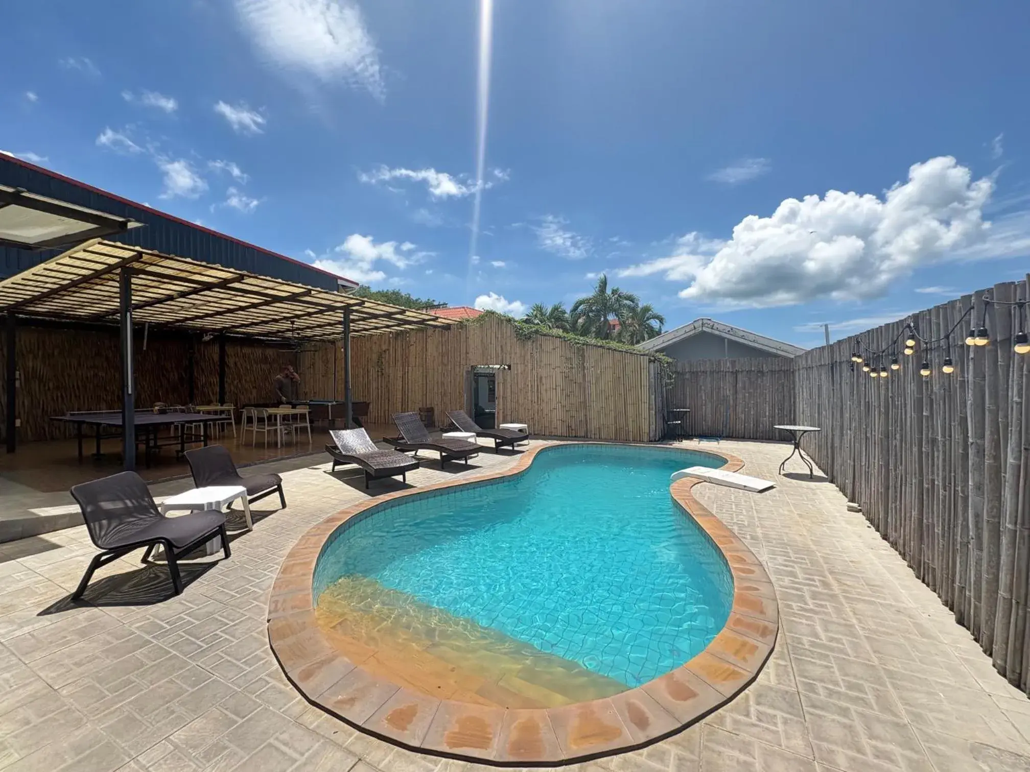 Swimming pool in 1715 House - White Rhino Swimming pool in 1715 House - White Rhino