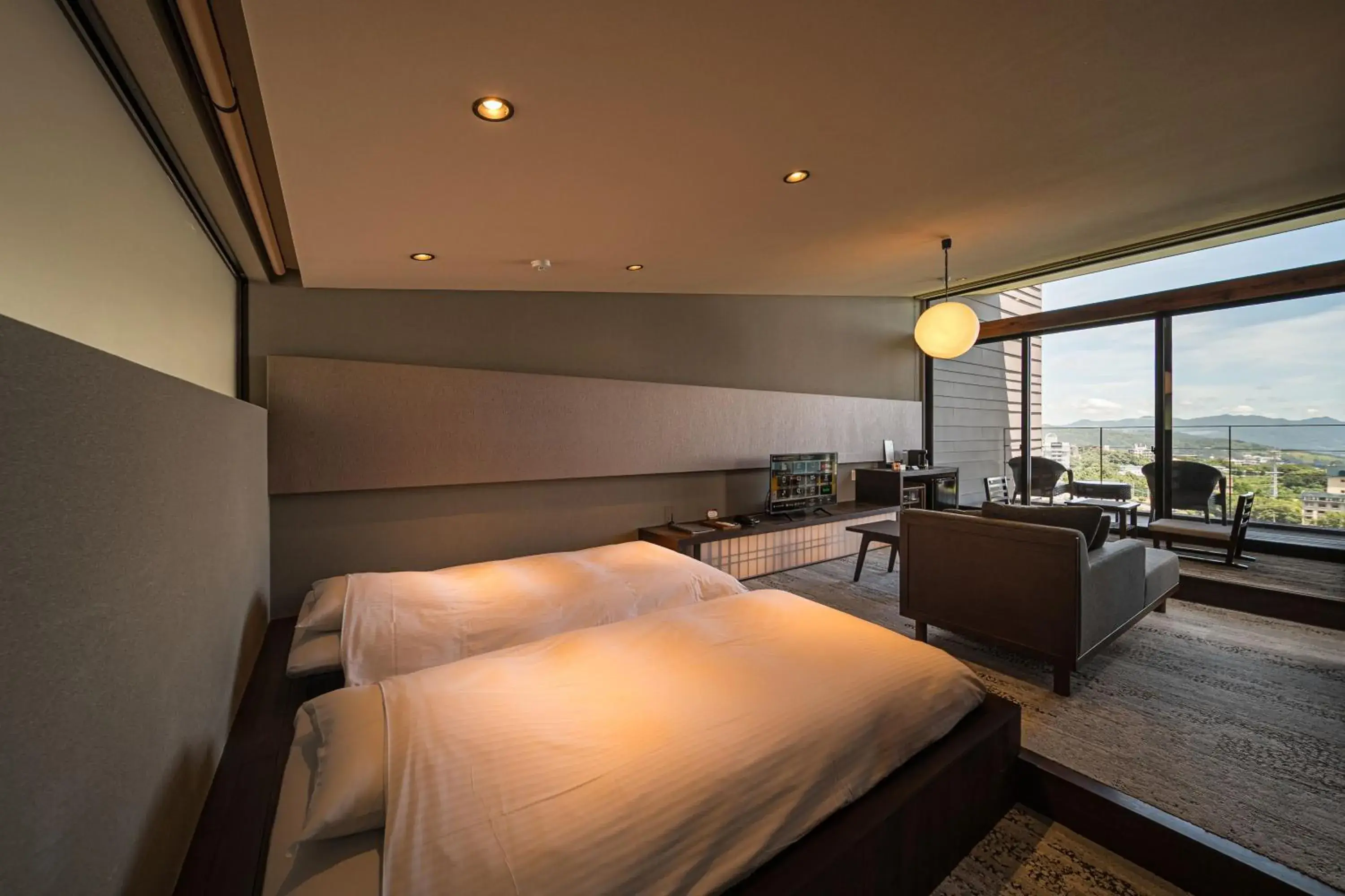 Bed in SEKIYA RESORT Terrace Midoubaru Bed in SEKIYA RESORT Terrace Midoubaru