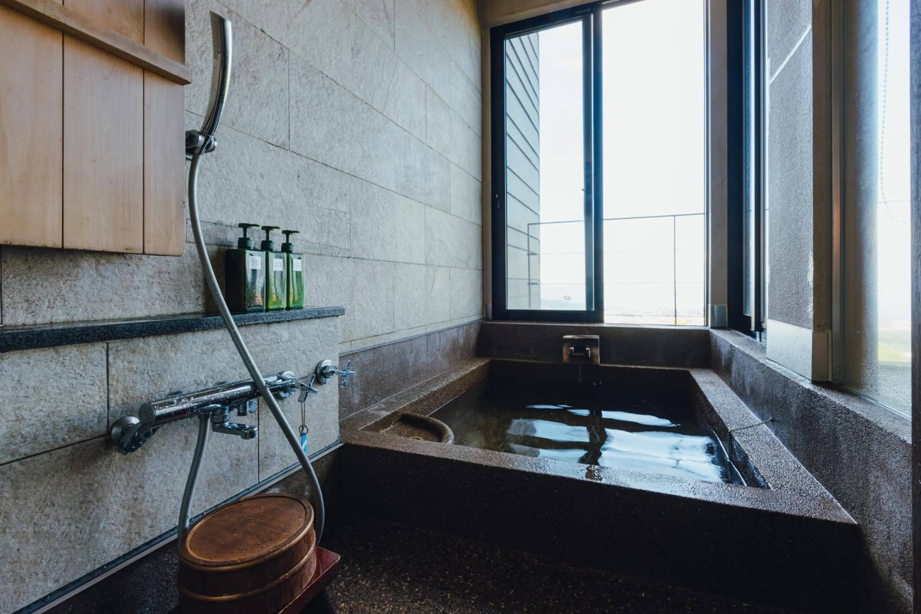 Hot Spring Bath in SEKIYA RESORT Terrace Midoubaru