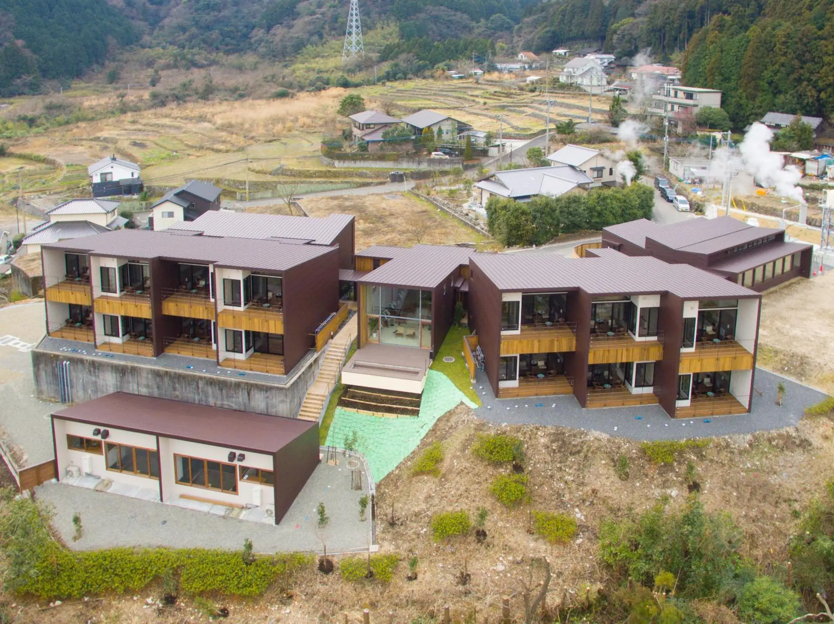 Bird's eye view in SEKIYA RESORT Terrace Midoubaru Bird's eye view in SEKIYA RESORT Terrace Midoubaru