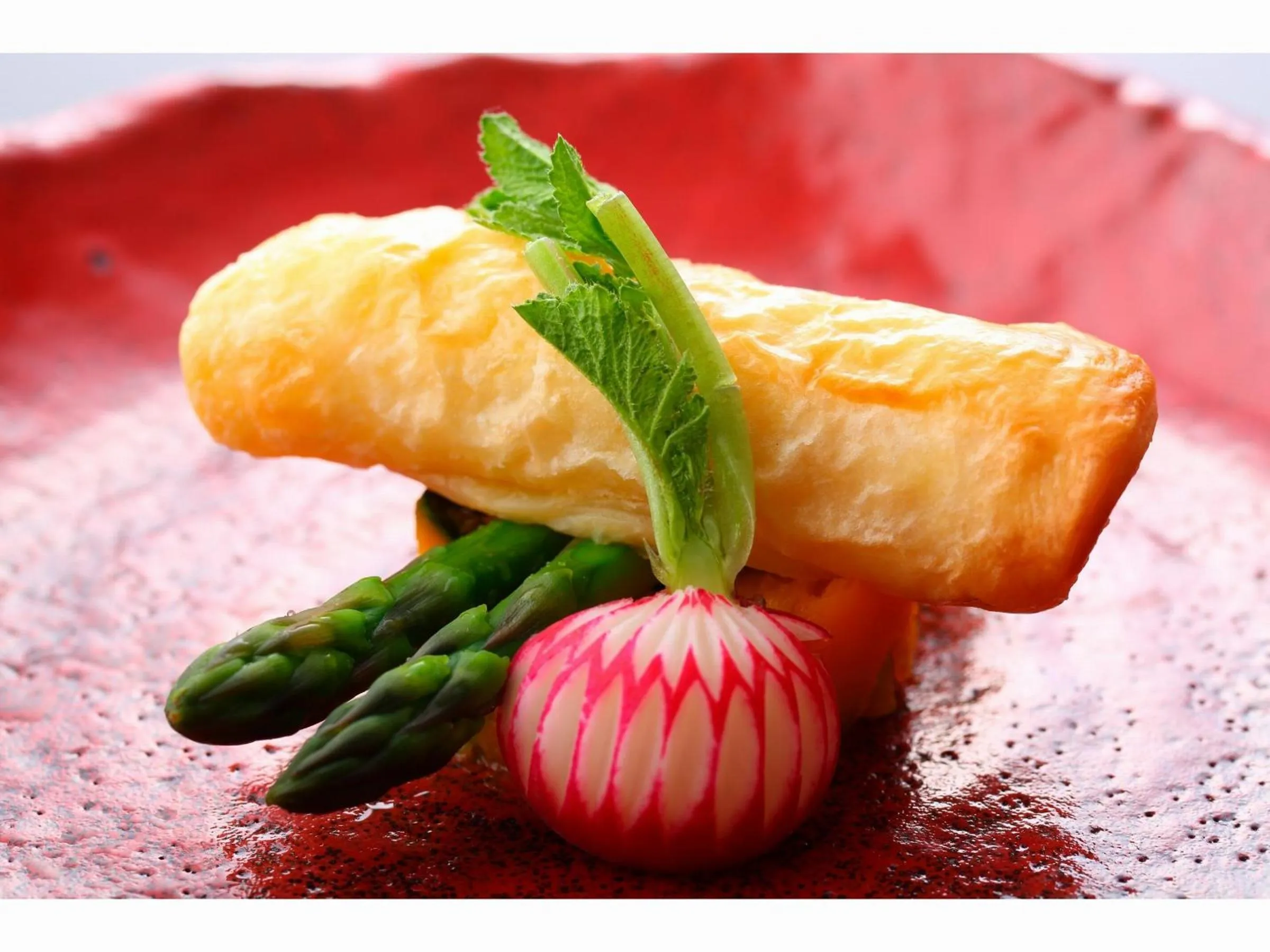 Food close-up in SEKIYA RESORT Terrace Midoubaru