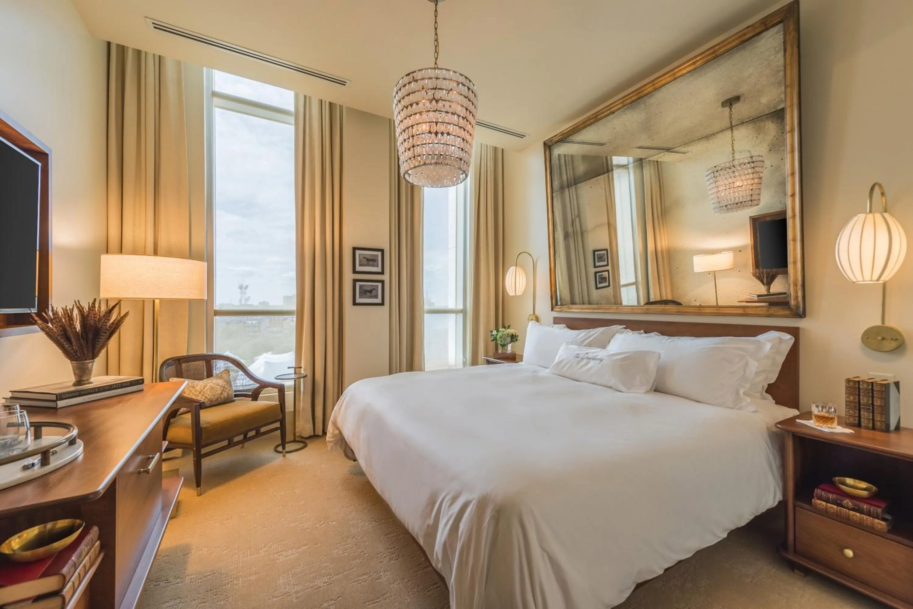 Photo of the whole room, Bed in The Dewberry Charleston