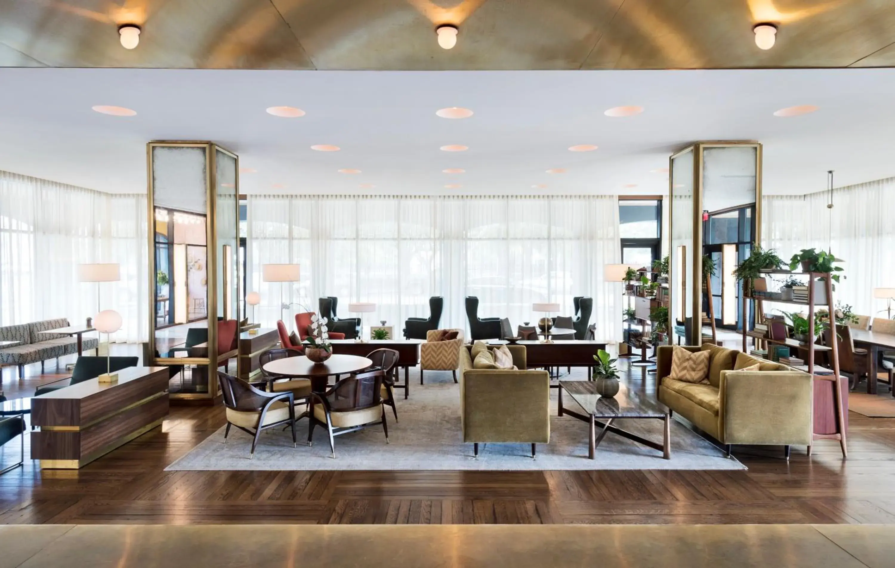 Lobby or reception in The Dewberry Charleston Lobby or reception in The Dewberry Charleston