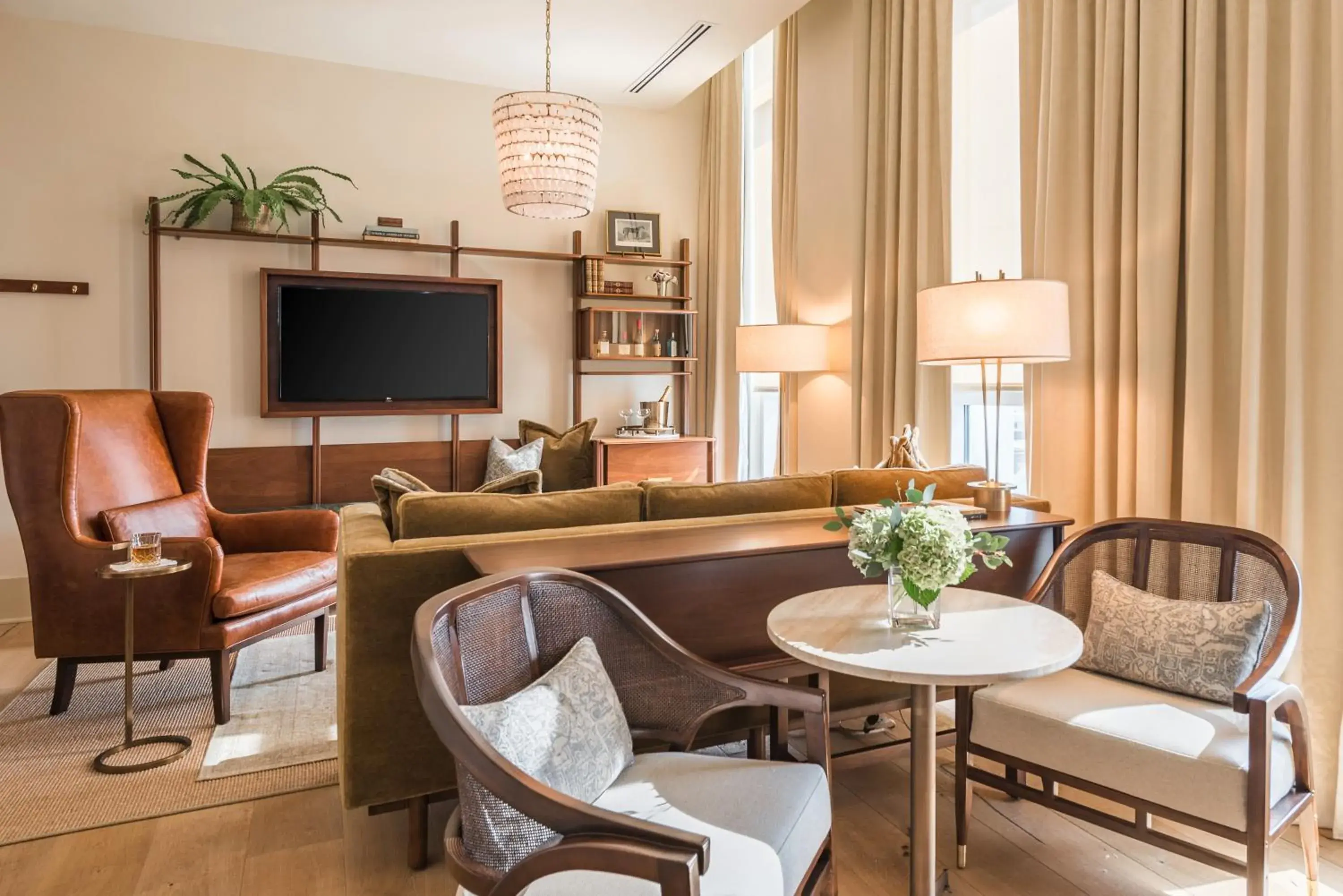 Photo of the whole room in The Dewberry Charleston Photo of the whole room in The Dewberry Charleston