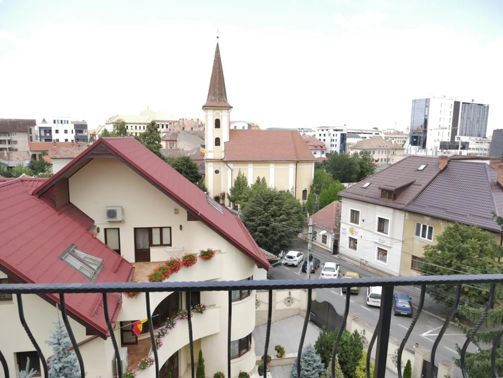 City view in Sibiu City Center Apartments