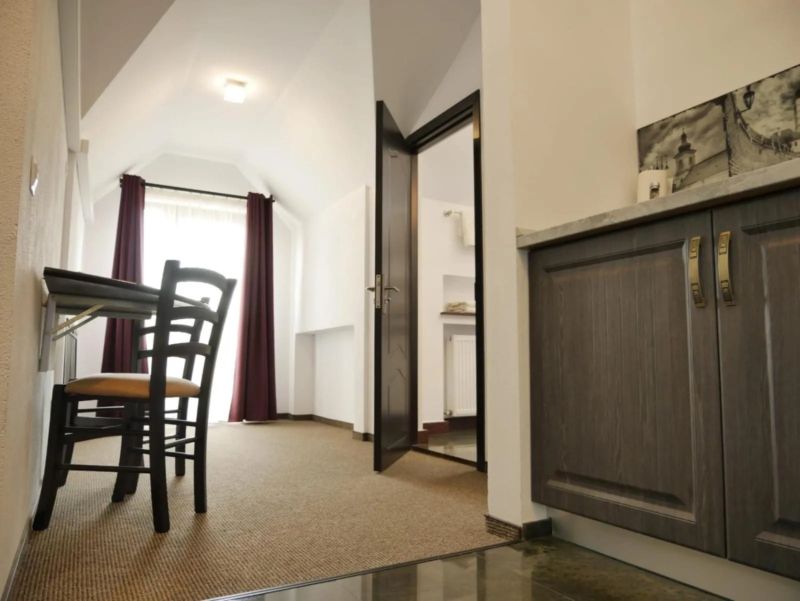 Seating area in Sibiu City Center Apartments