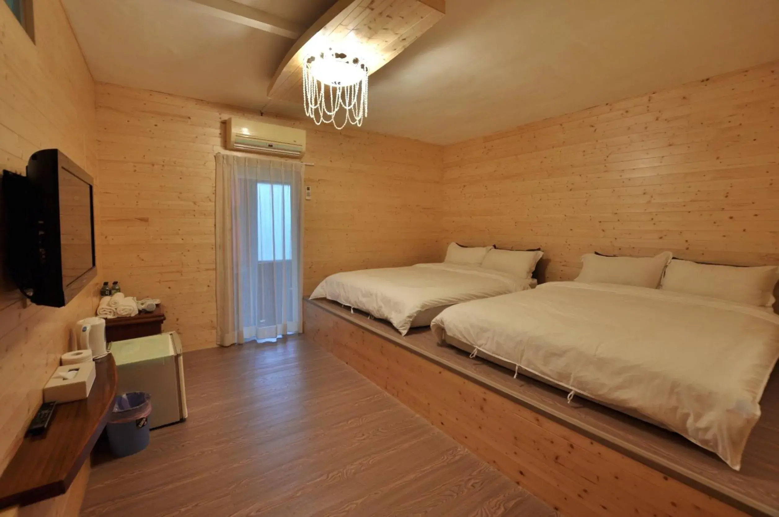 Photo of the whole room, Bed in Runners' House Taitung Photo of the whole room, Bed in Runners' House Taitung