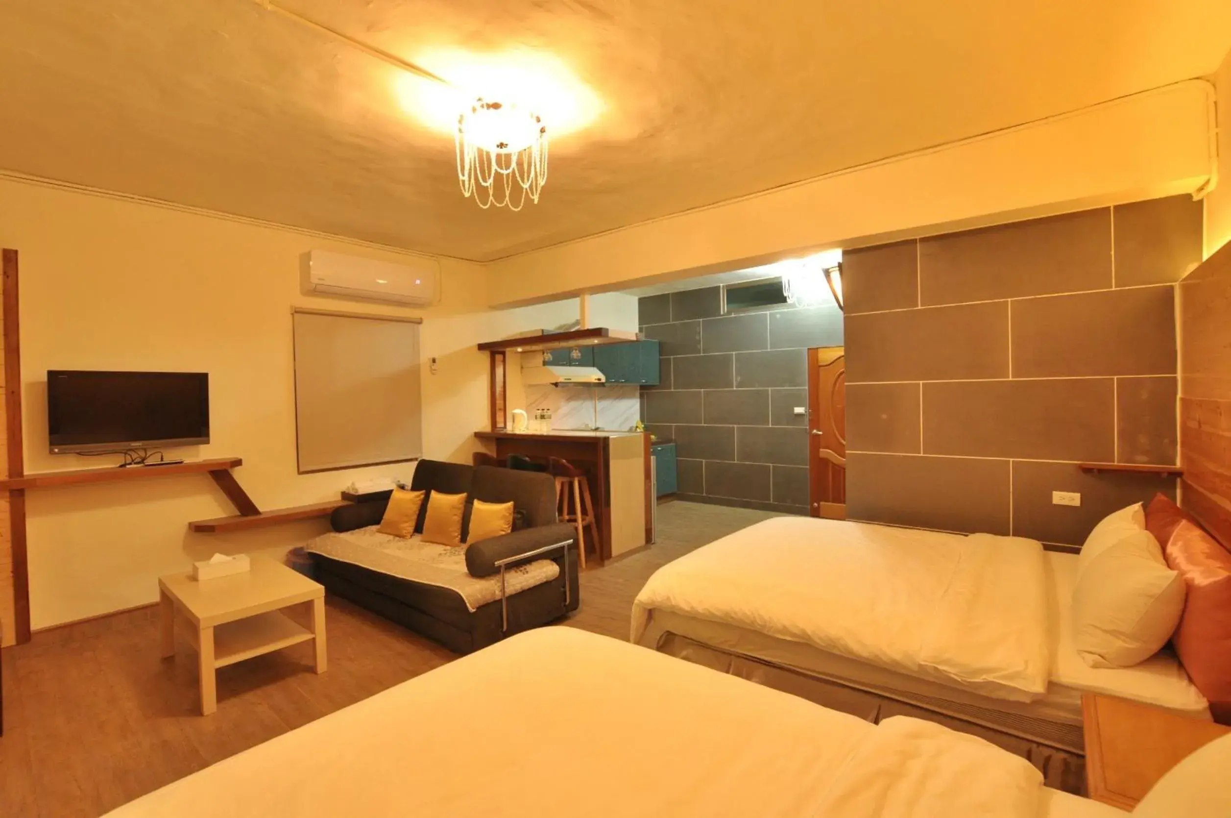 Photo of the whole room, Bed in Runners' House Taitung Photo of the whole room, Bed in Runners' House Taitung