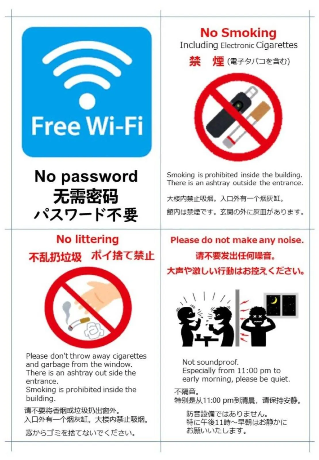 Photo of the whole room in GuestHouse Guu