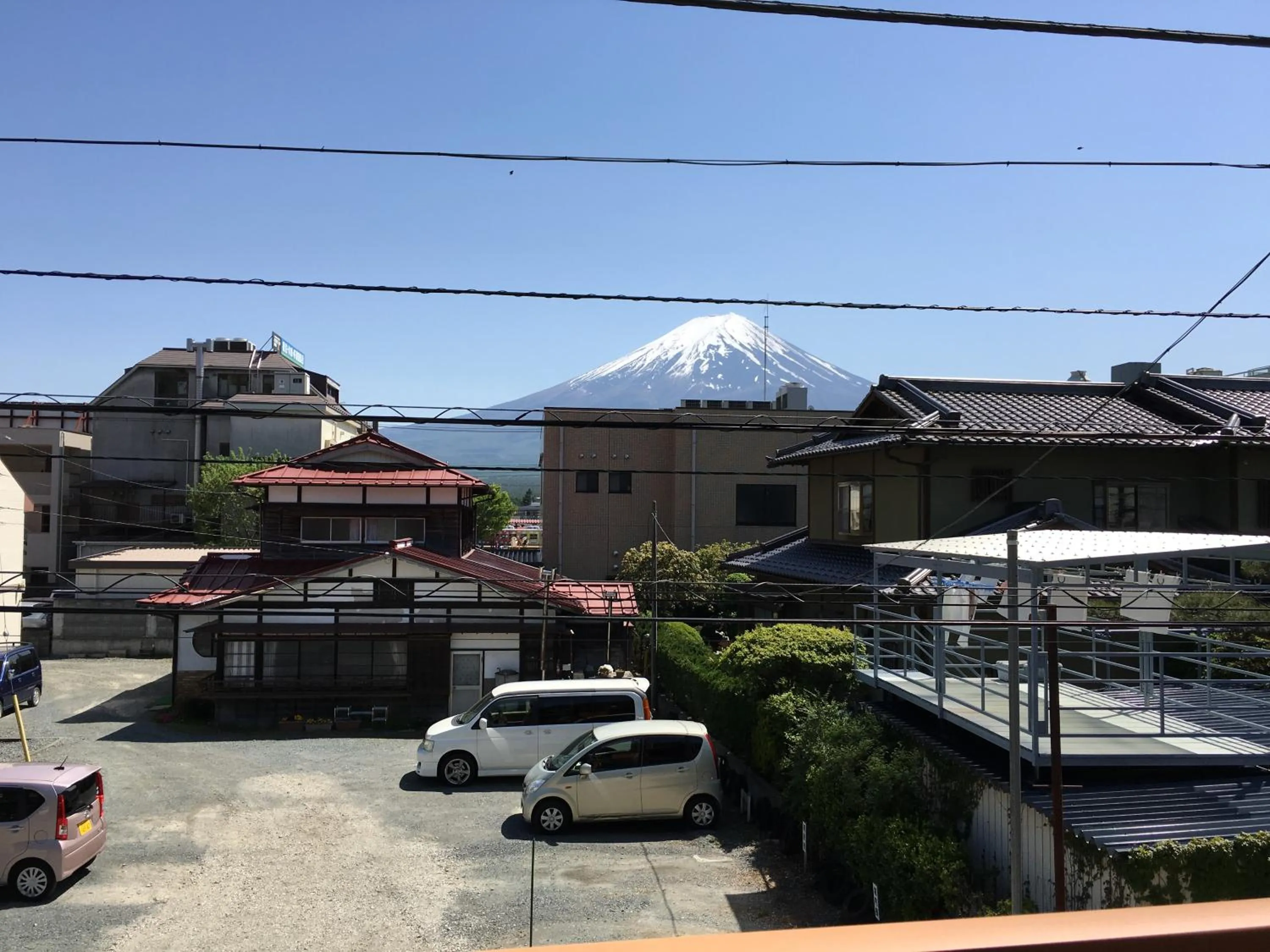 Mountain view in GuestHouse Guu