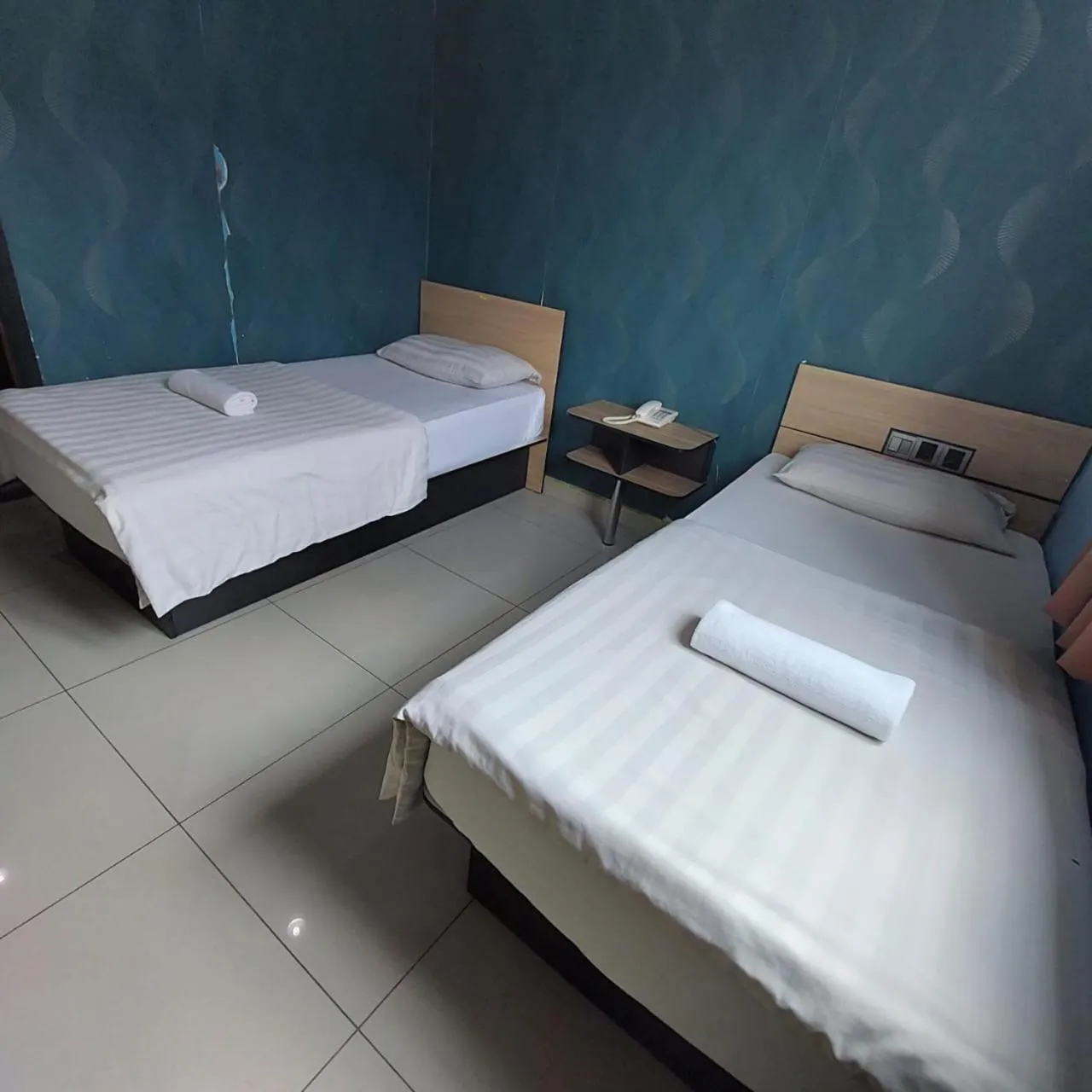 Bed in Sam Hotel Sitiawan