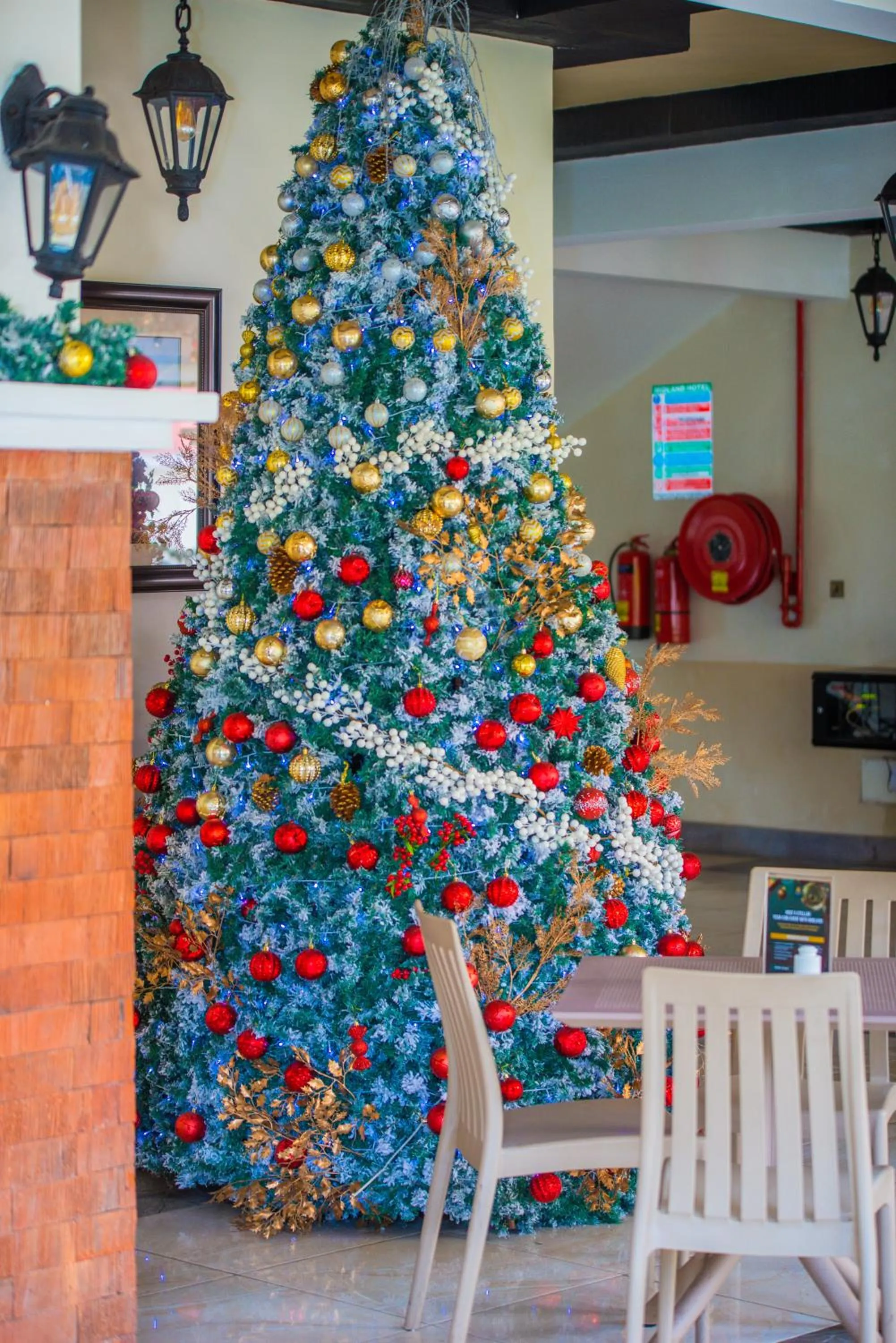 Dining area in Midland Hotel Nakuru