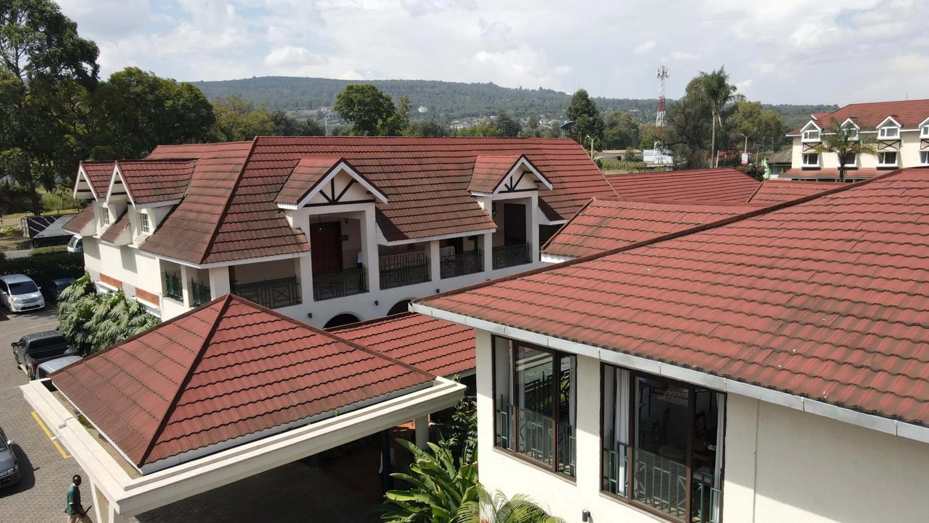 Bird's eye view in Midland Hotel Nakuru