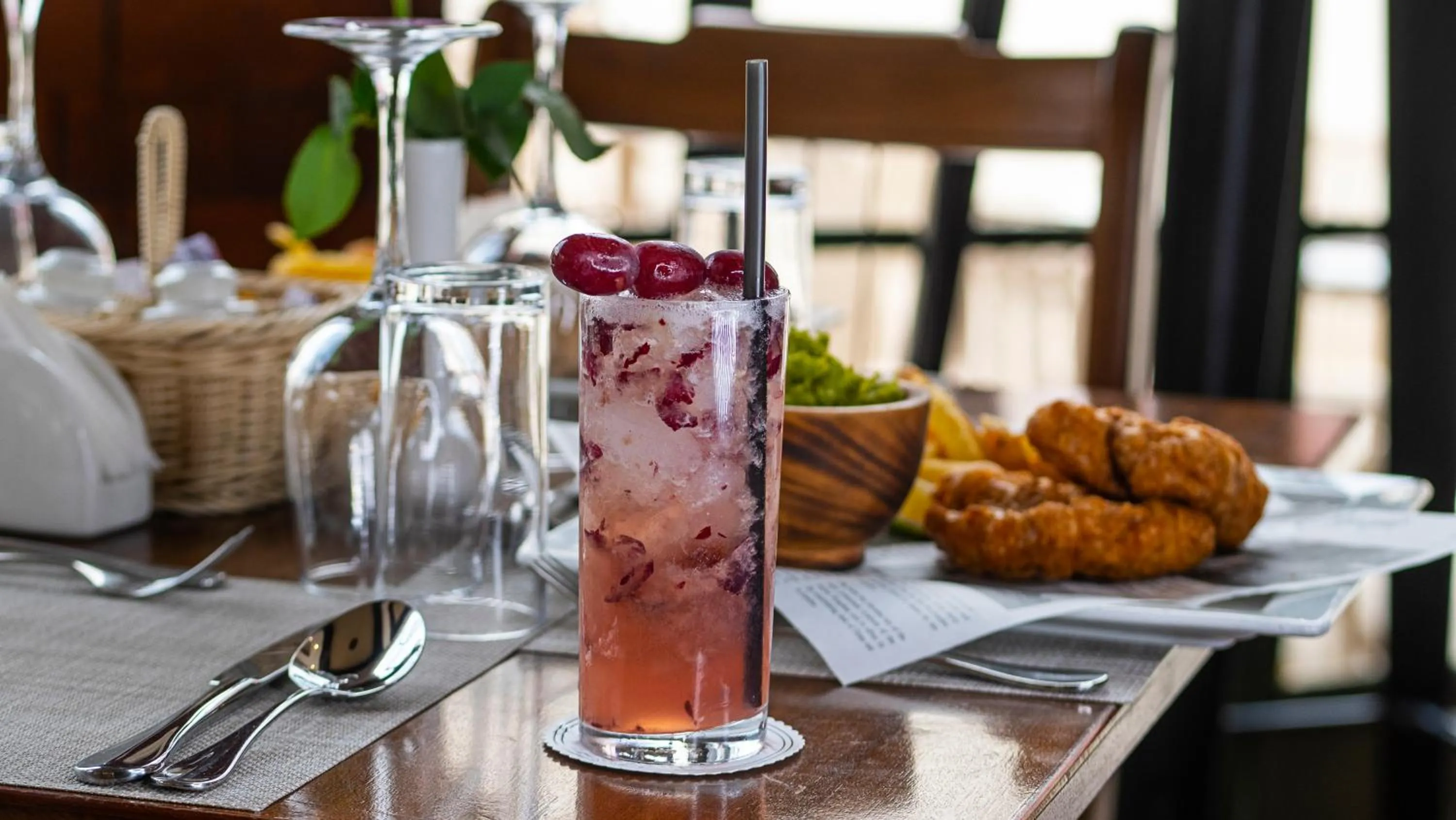 Drinks in Midland Hotel Nakuru