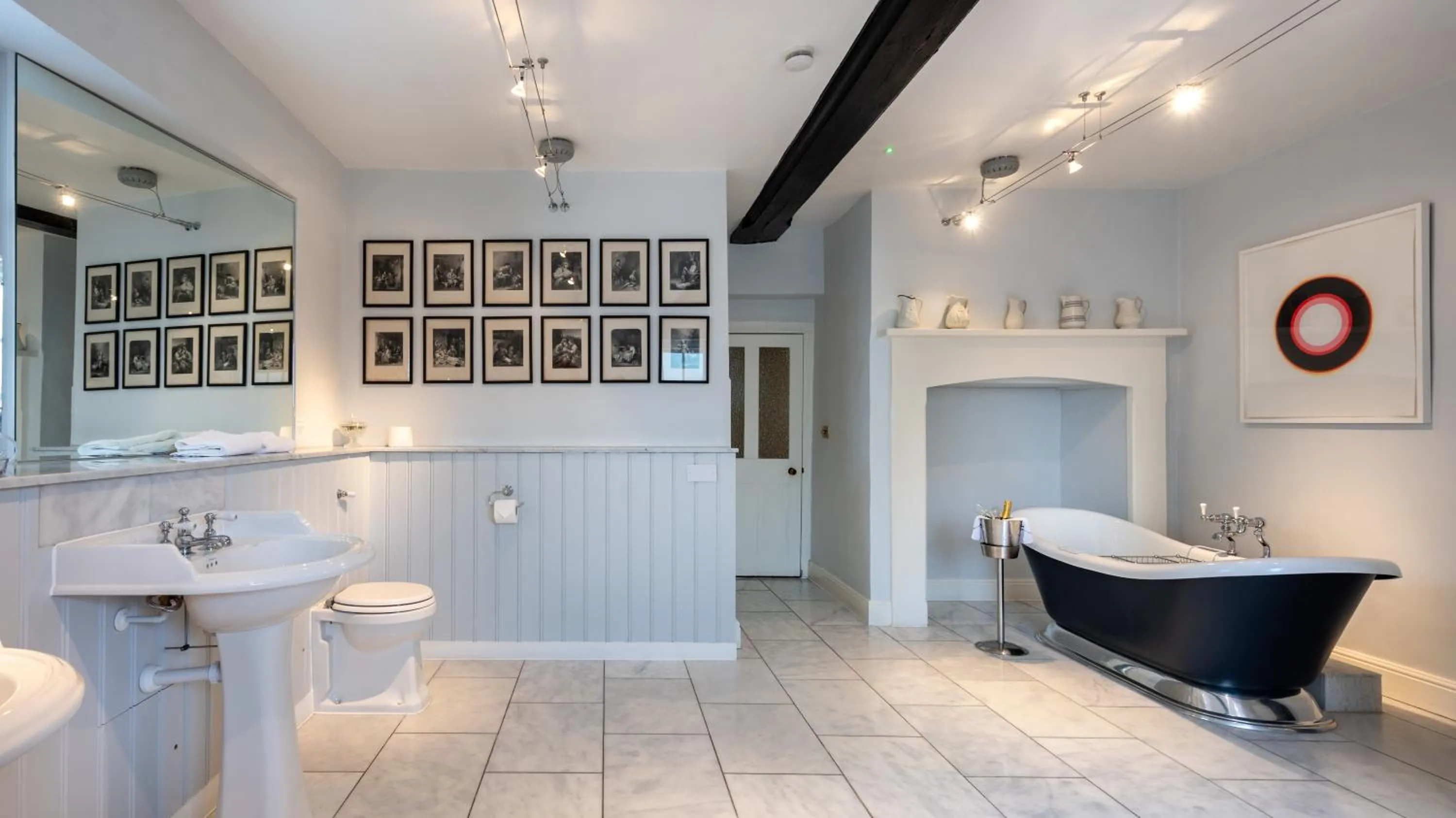 Toilet in The Assembly House in central Norwich