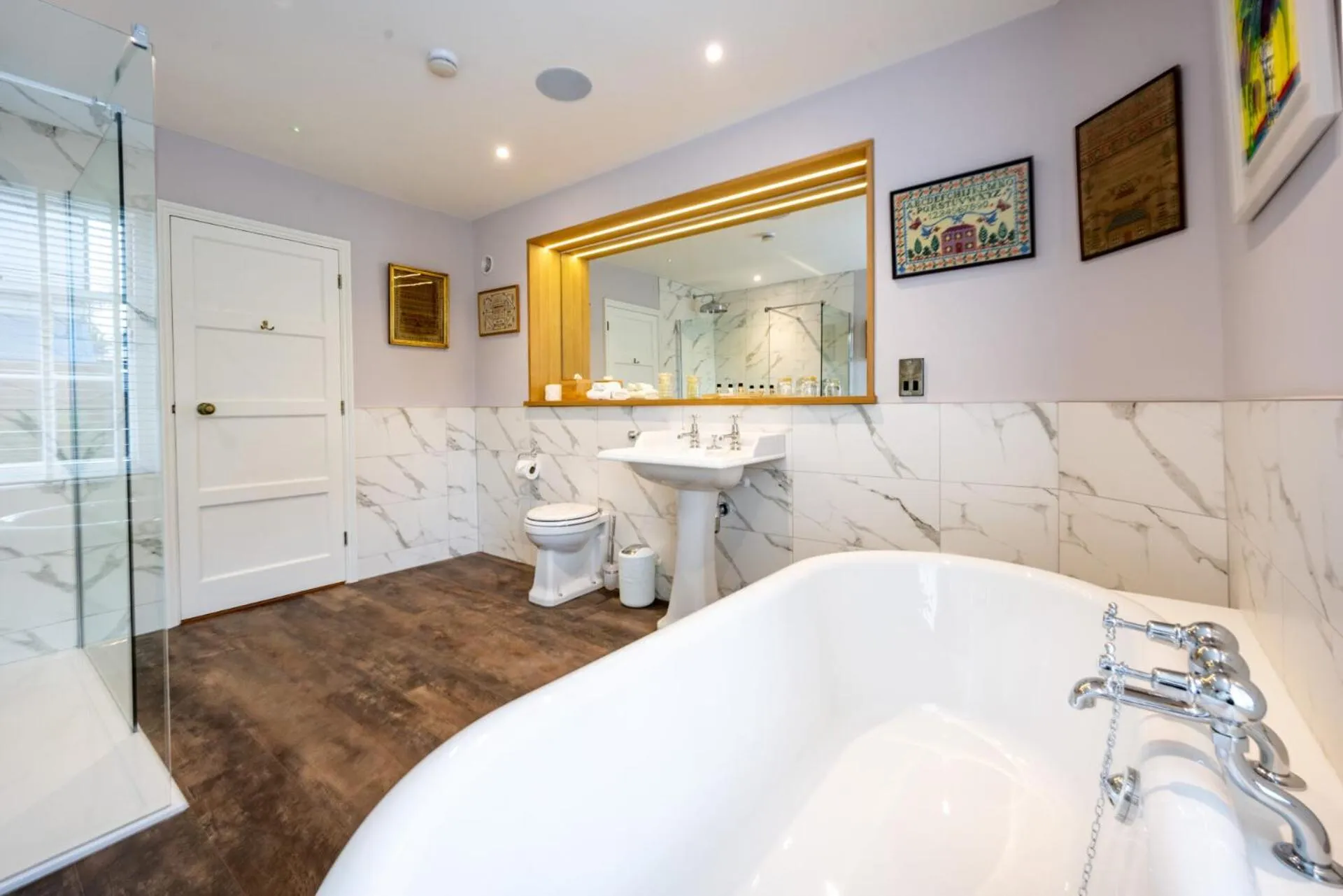 Bathroom in The Assembly House in central Norwich