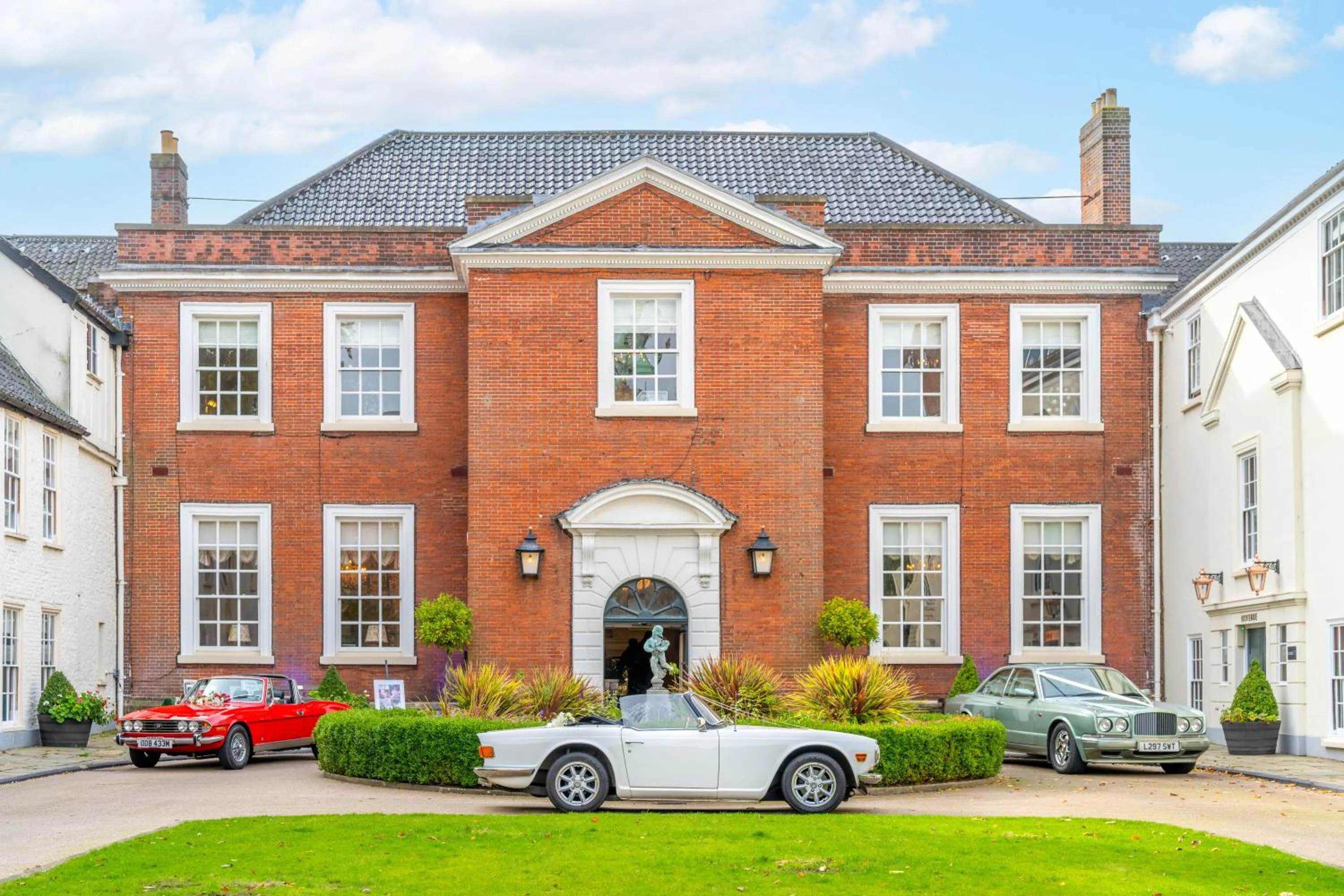 Property building in The Assembly House in central Norwich