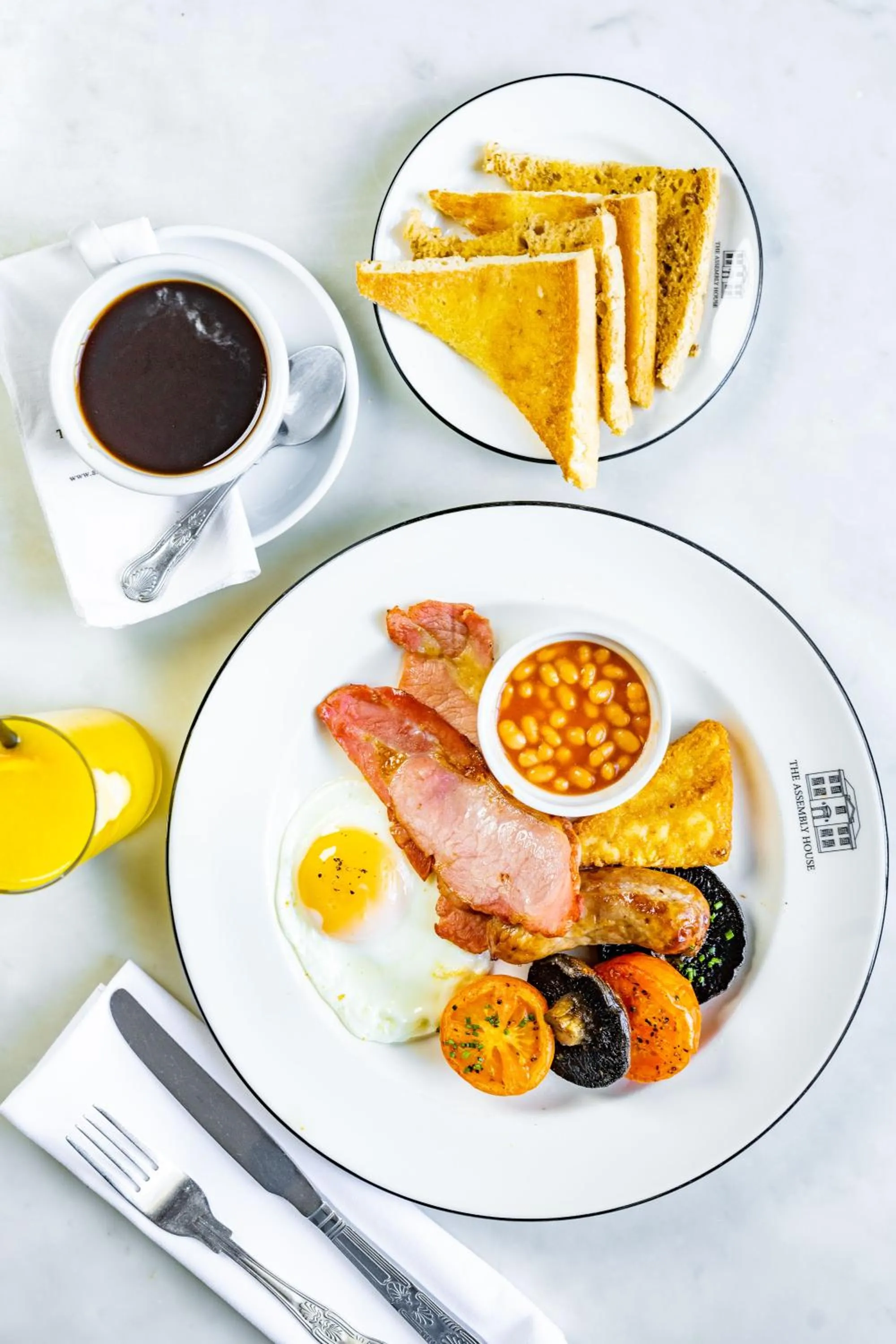 Restaurant/places to eat in The Assembly House in central Norwich