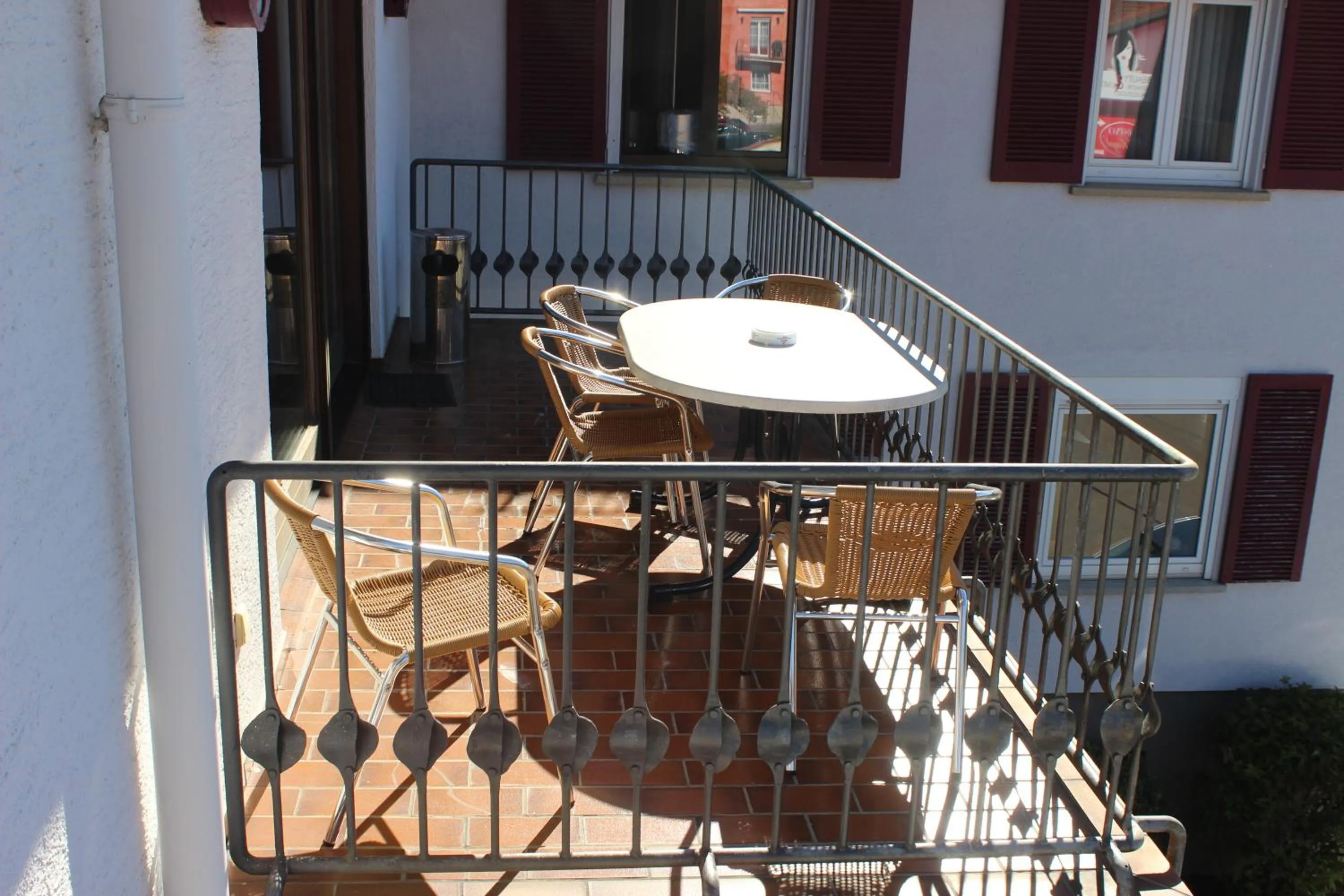 Balcony/Terrace in Hotel Heuberger Hof, Wehingen