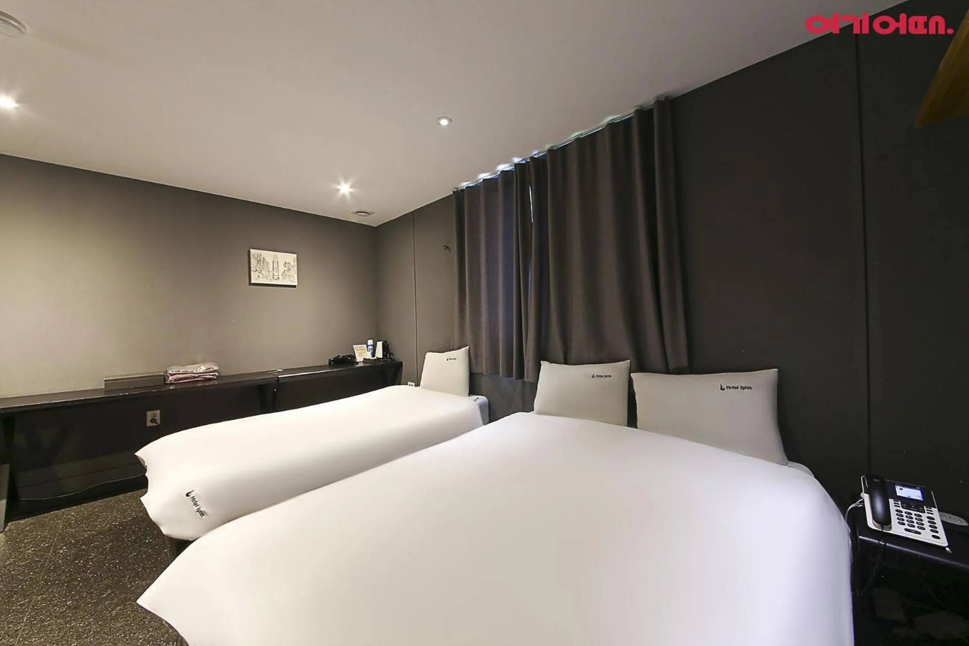 Bed in Ignis Hotel busan sports complex branch