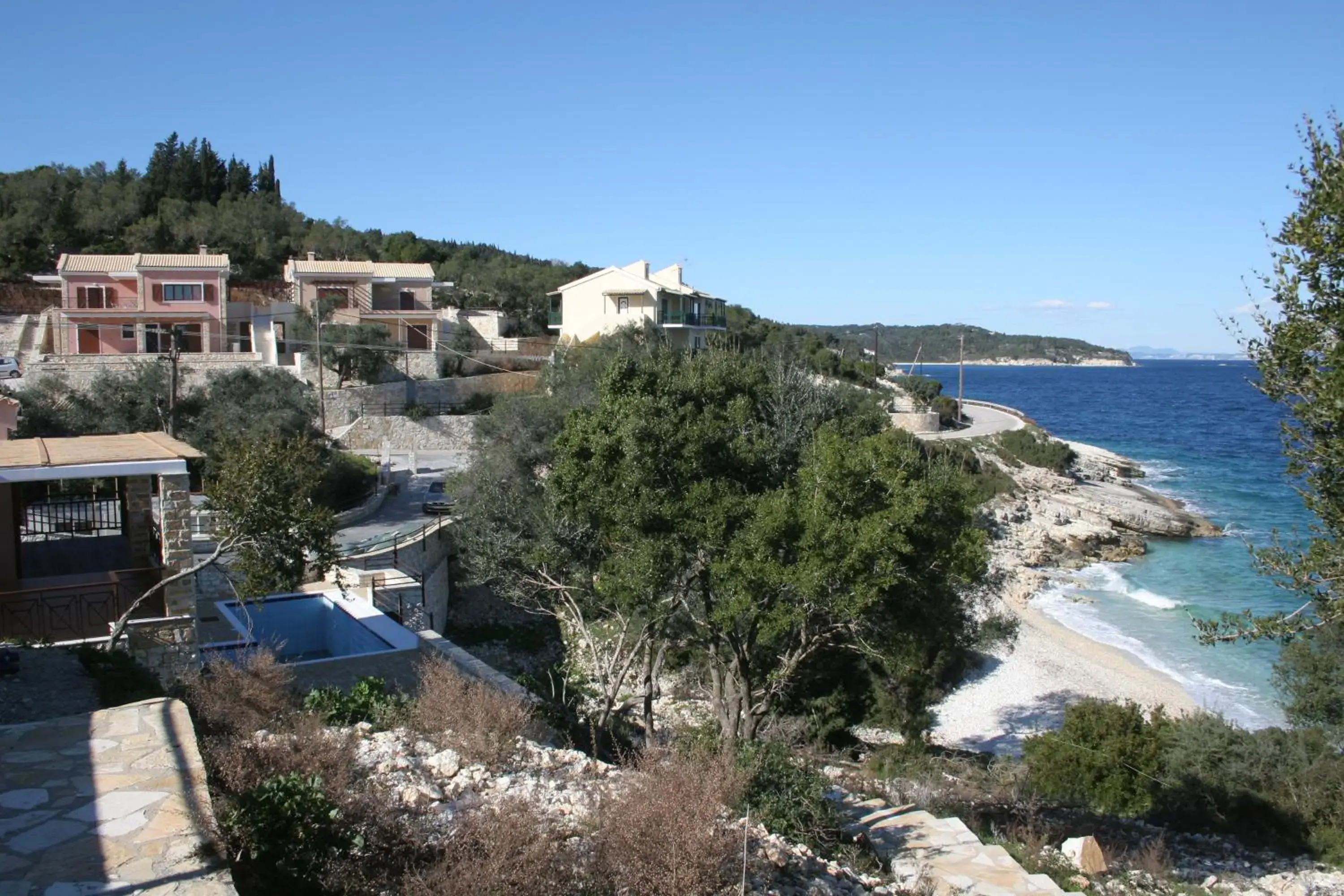 Bird's eye view in Anassa Mare Villas & Residences Bird's eye view in Anassa Mare Villas & Residences