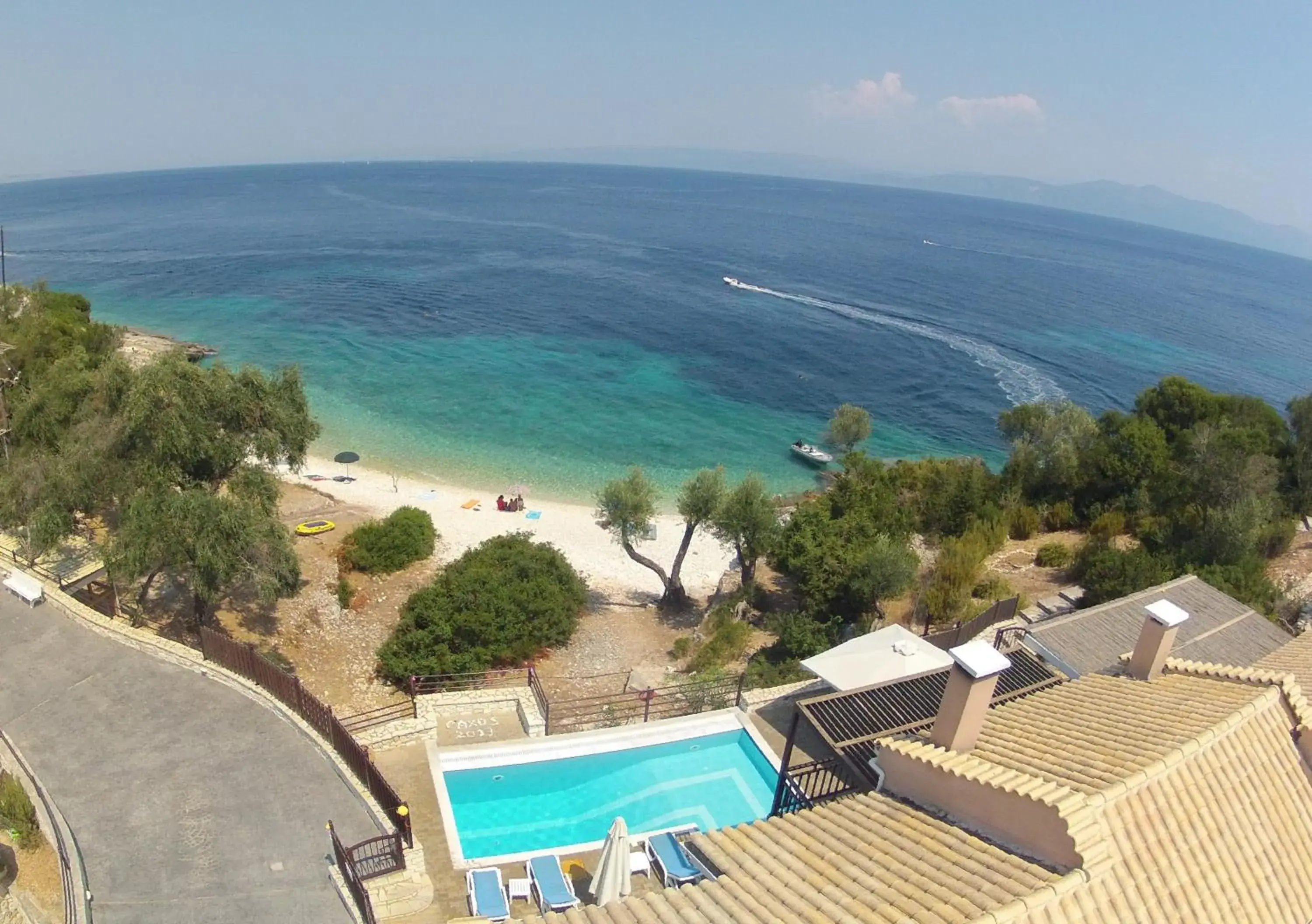 Bird's eye view in Anassa Mare Villas & Residences Bird's eye view in Anassa Mare Villas & Residences