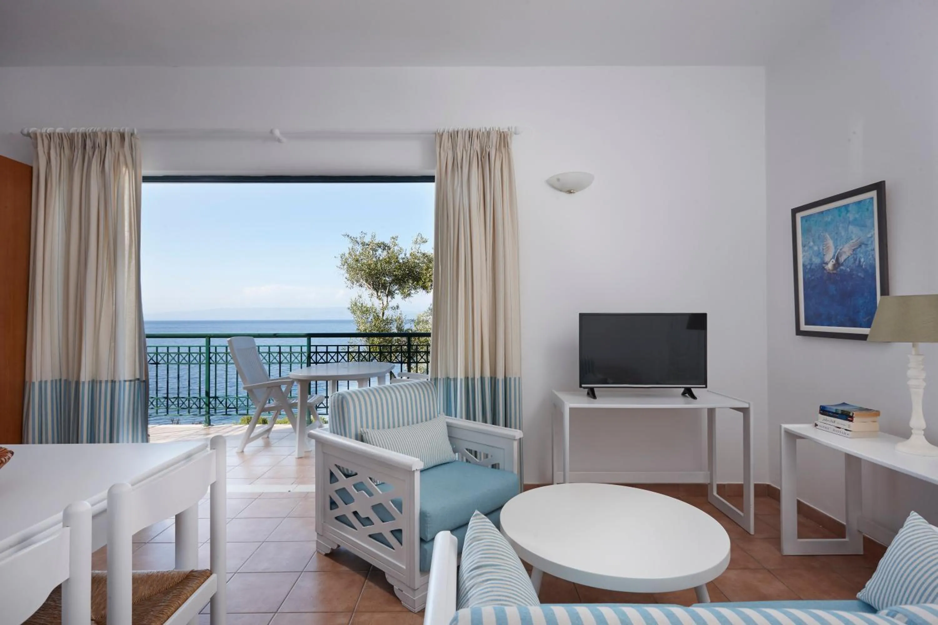 Seating area in Anassa Mare Villas & Residences