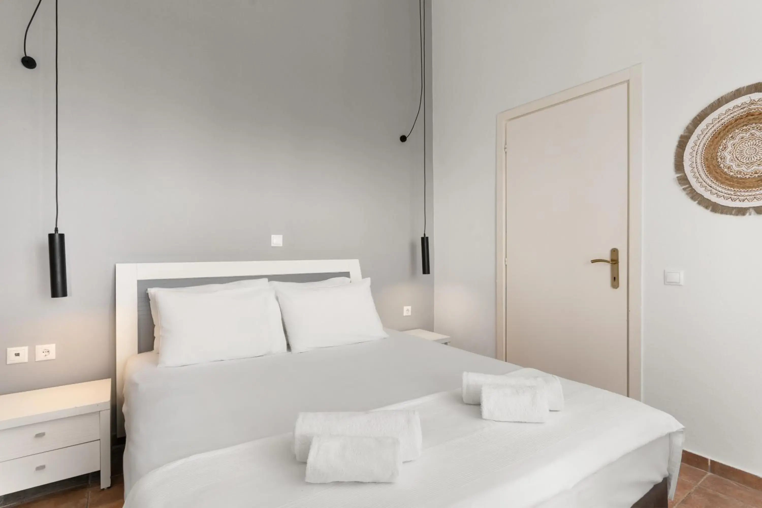 Bedroom, Bed in Anassa Mare Villas & Residences Bedroom, Bed in Anassa Mare Villas & Residences