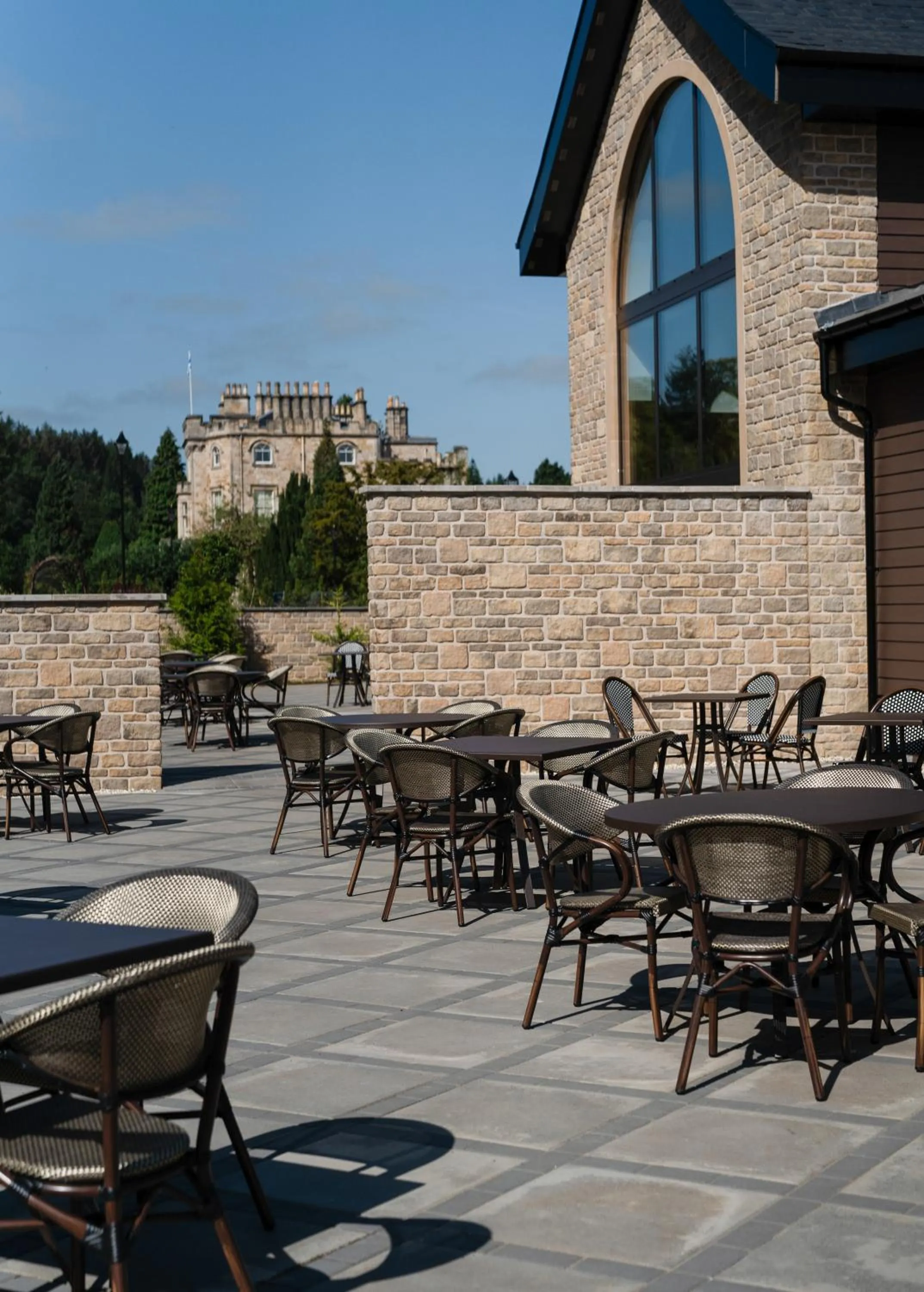 Property building in Crossbasket Castle, Hotel & Restaurant