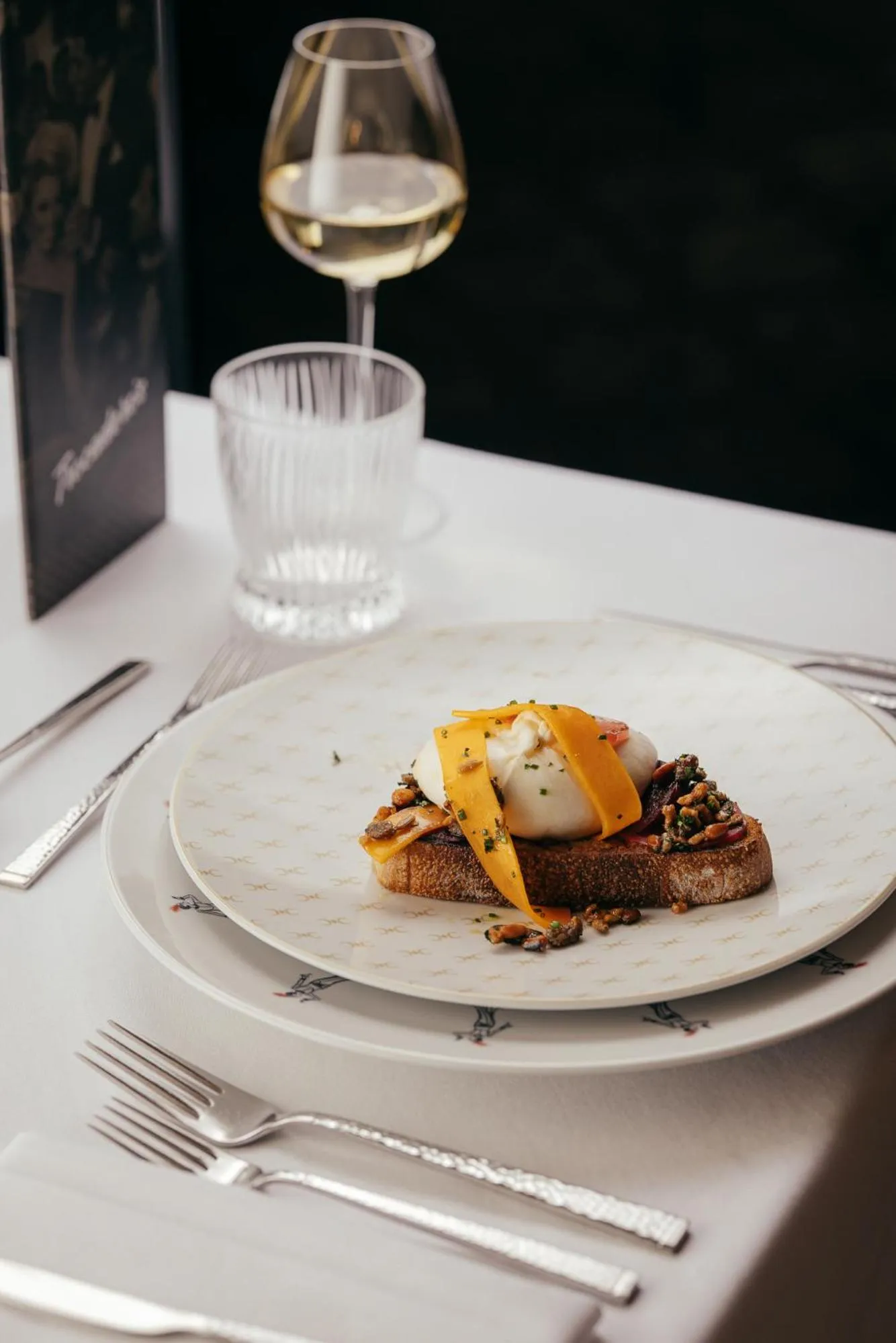 Food in Crossbasket Castle, Hotel & Restaurant