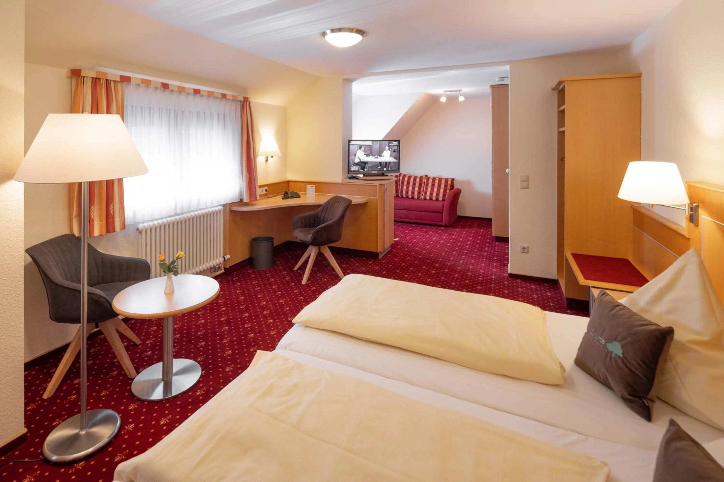 Bed in Hotel Restaurant Zur Linde