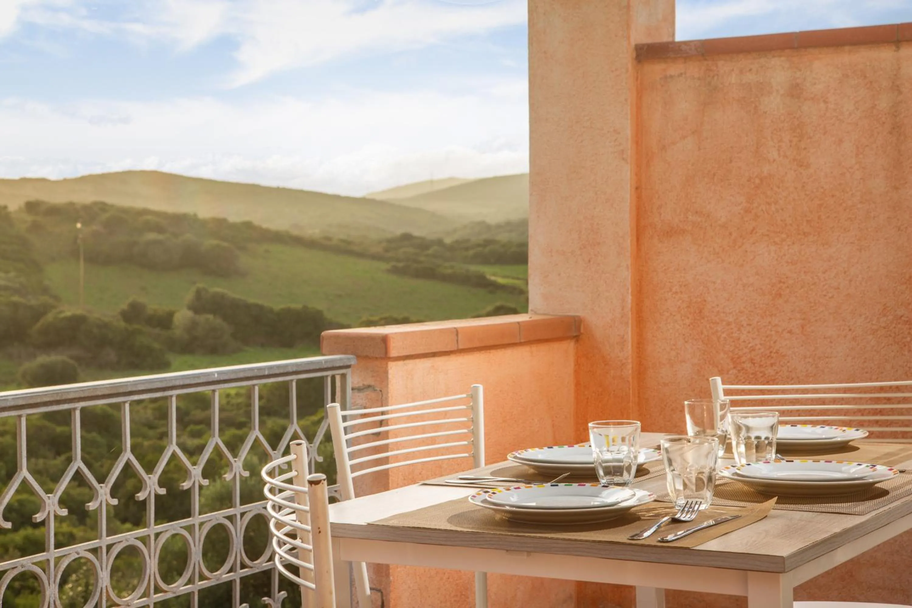 Balcony/Terrace in Appartamenti Residence Zodiaco