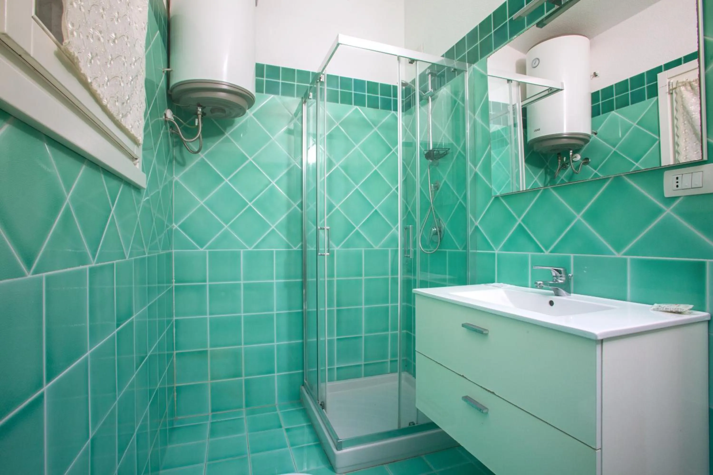 Bathroom in Appartamenti Residence Zodiaco