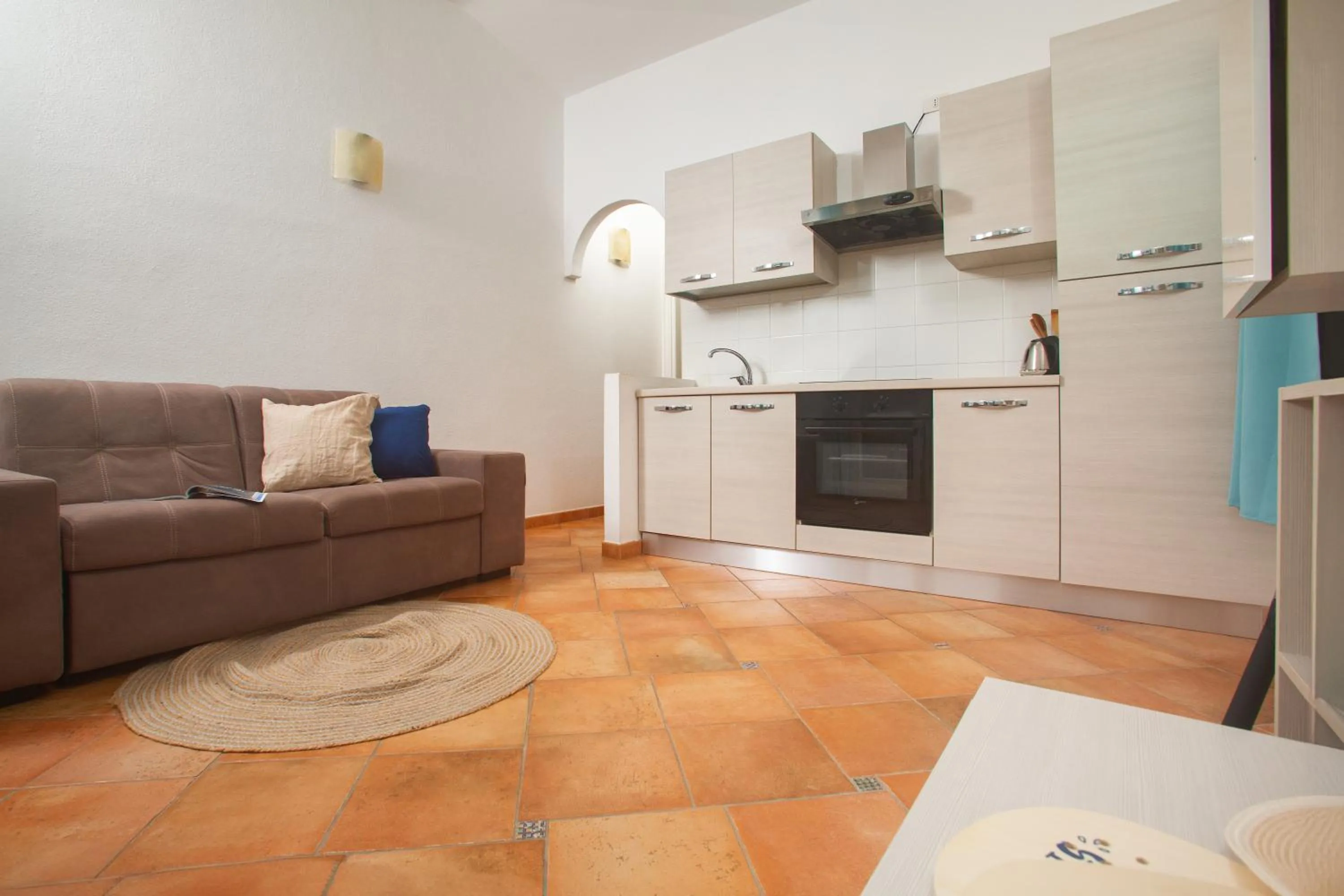 Kitchen or kitchenette in Appartamenti Residence Zodiaco